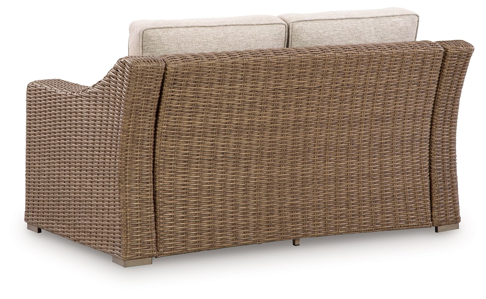 Ashley Furniture Laguna Heights - Loveseat With Cushion - Beige - Image 4