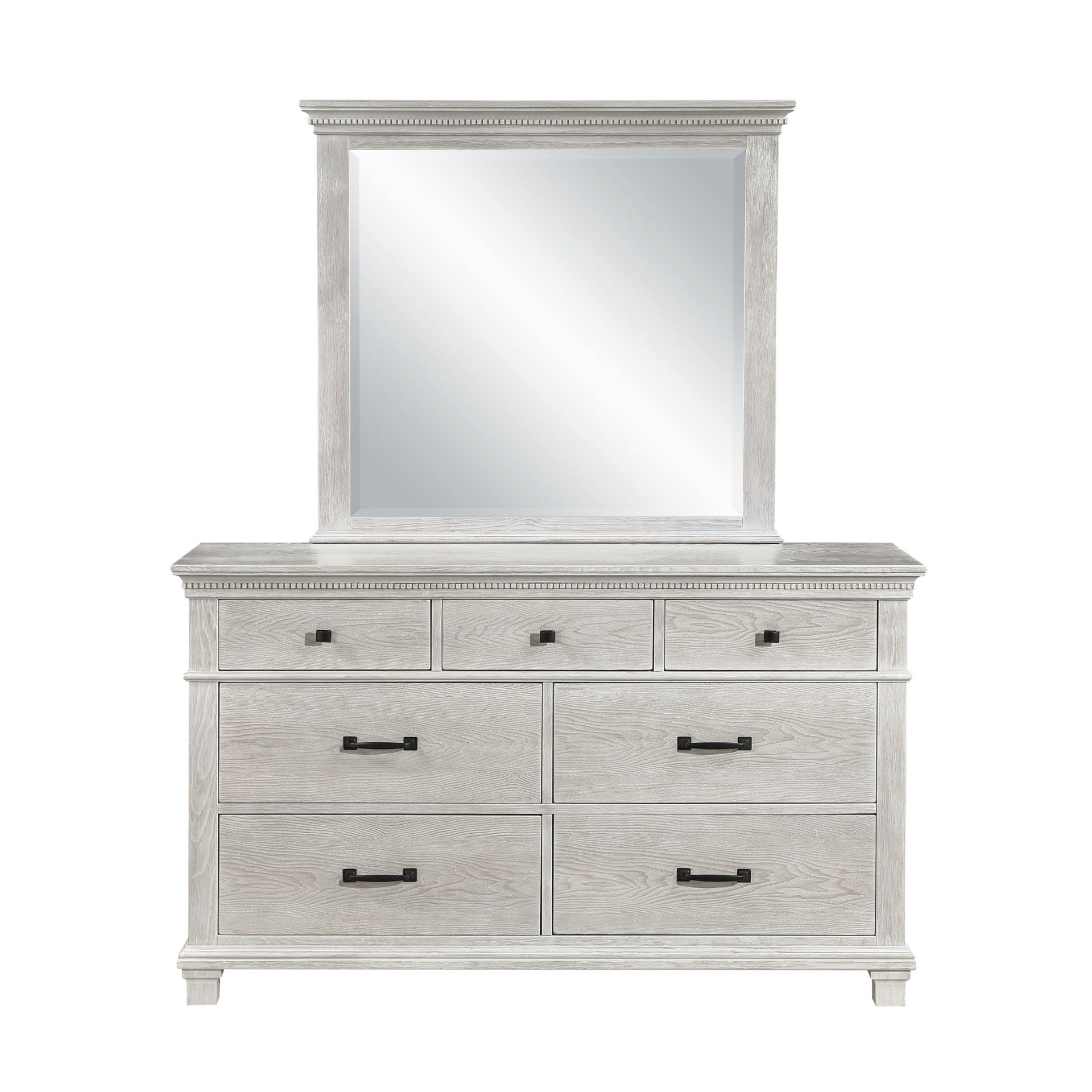 Silver Sands - Mirror - Gray