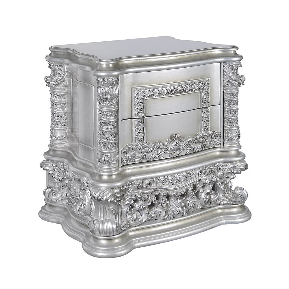 Valkyrie - Nightstand - Antique Platinum, silver, view 8