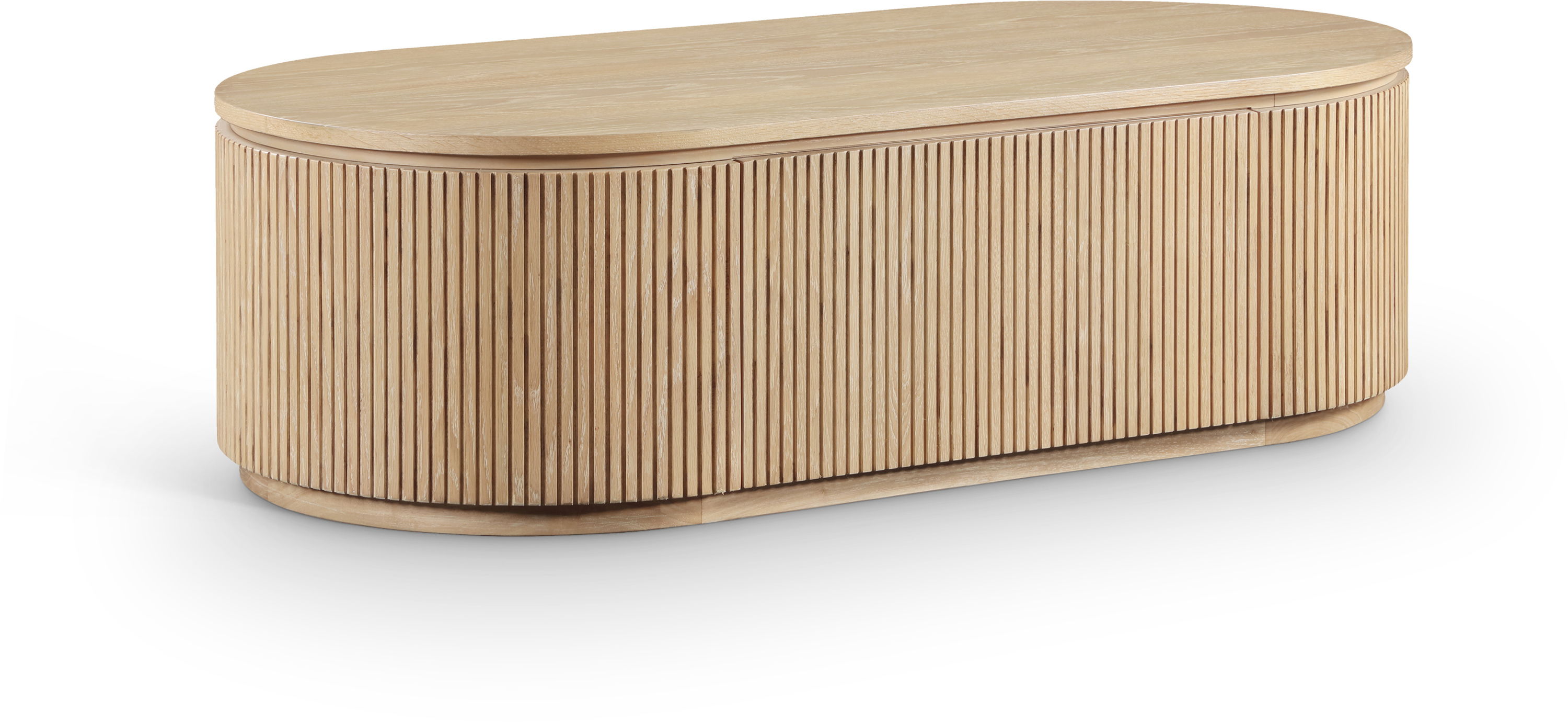 Moana - 52" Rubberwood Coffee Table - Natural