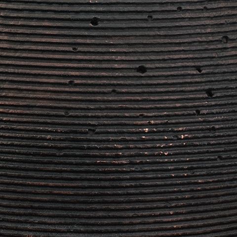 Hannela - Vase - Large - Antique Brown, dark brown, view 4