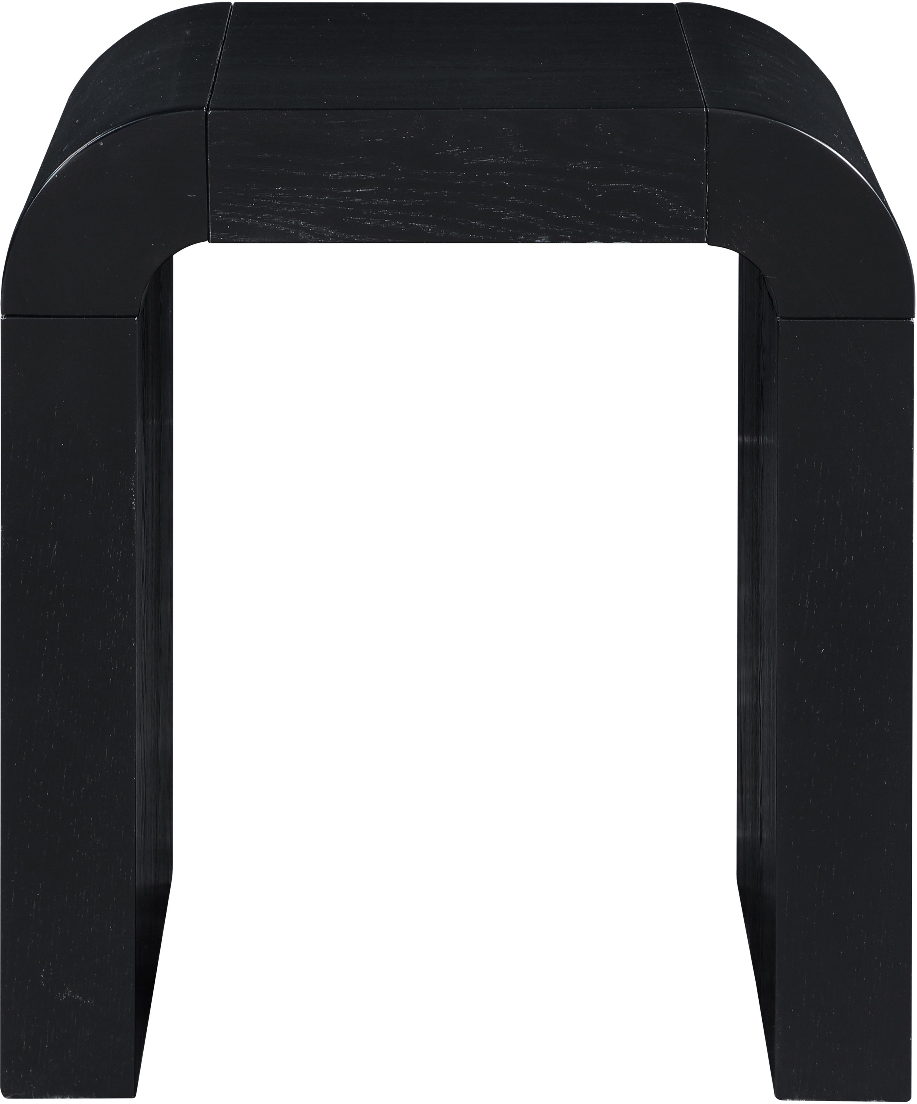 Toulon - Oak Veneer End Table - Black