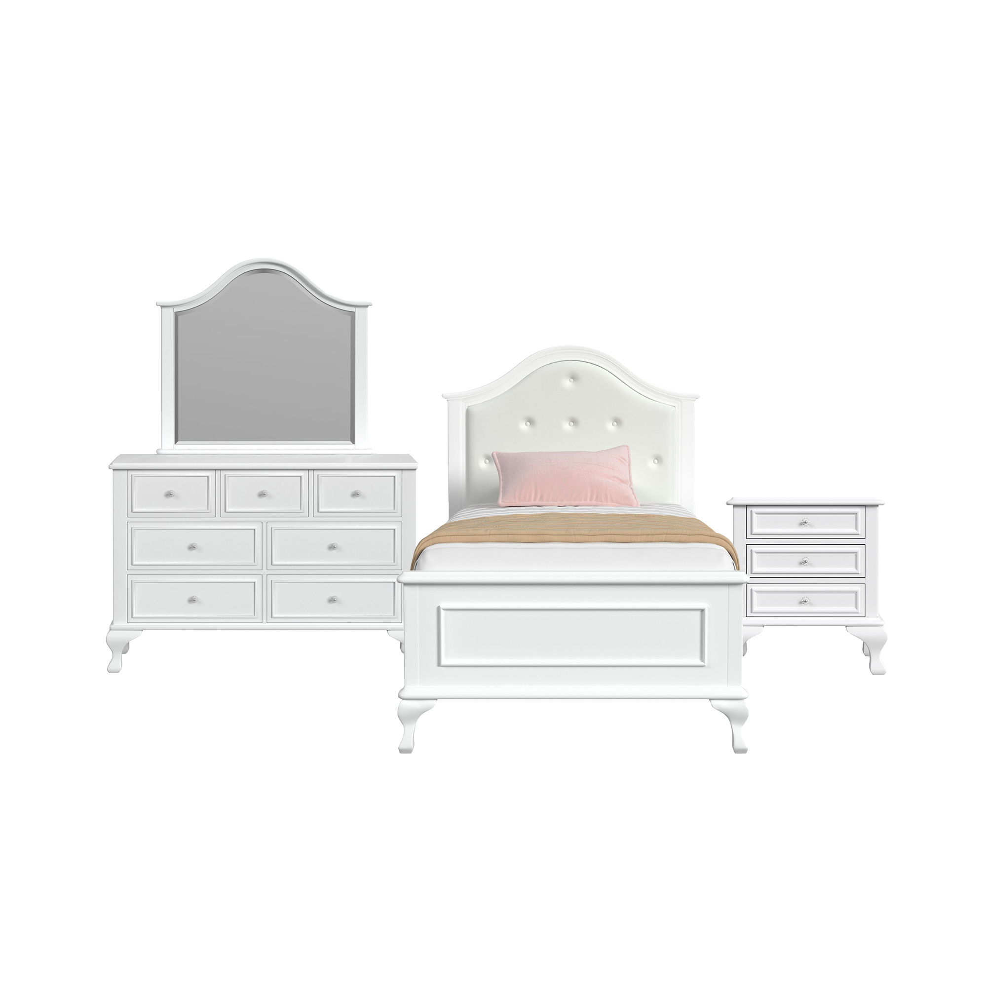 Twin · 4 Pc · Bedroom Set