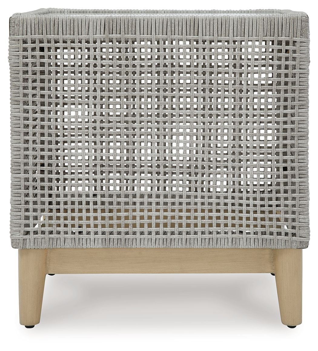 Ashley Furniture Seton Creek - Square End Table - Gray - Image 4