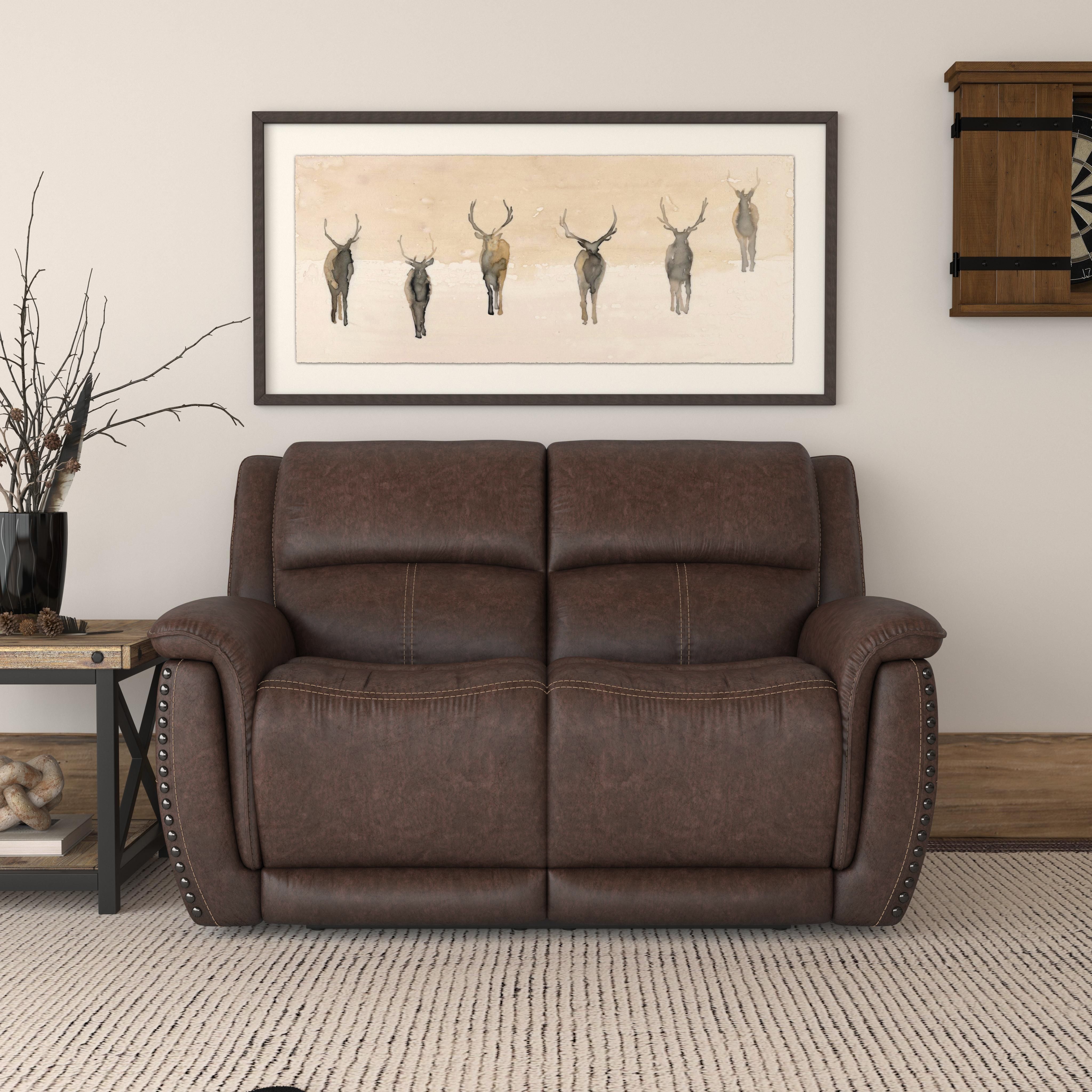 Beau - Power Reclining Loveseat With Power Headrests - Sable, dark brown, view 6