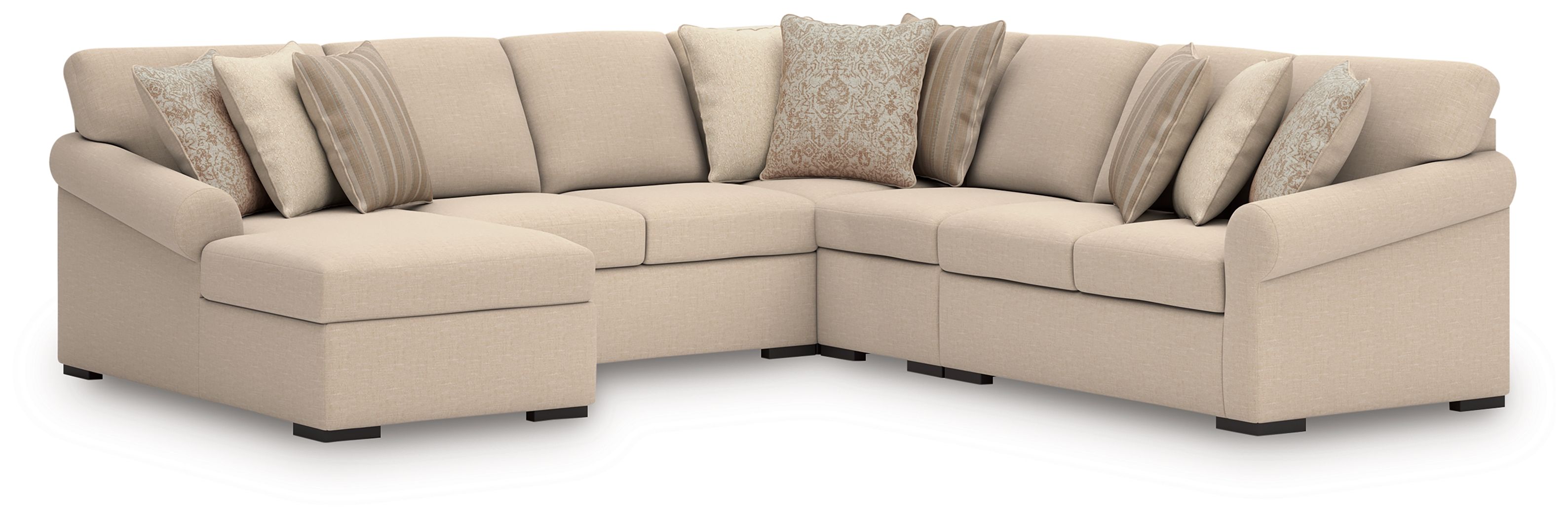 5 Pc · Sectional With LAF Corner Chaise