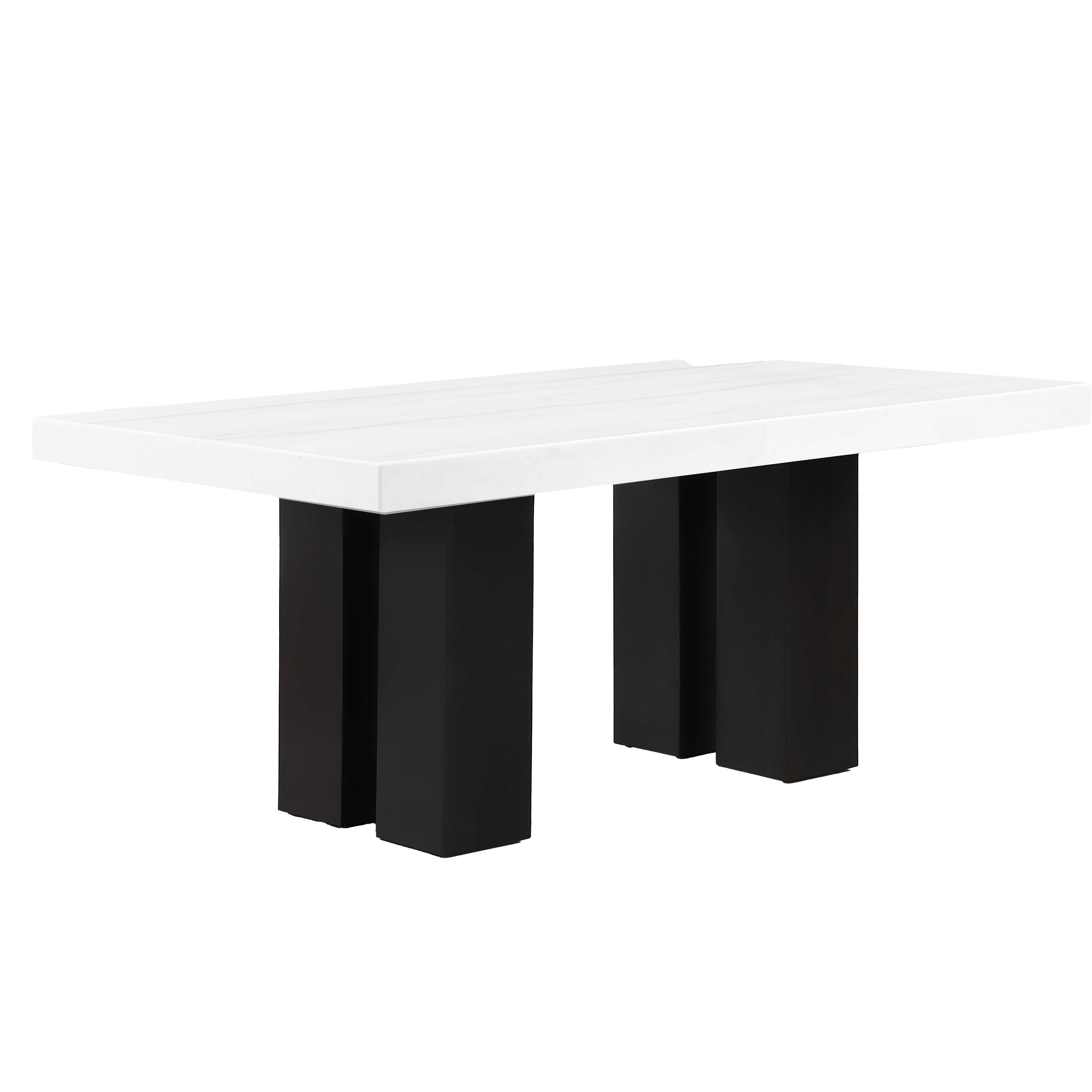Camila - Counter Table Wood Base - Black
