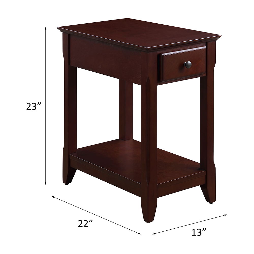 Bertie - Accent Table - Espresso, dark brown, view 6