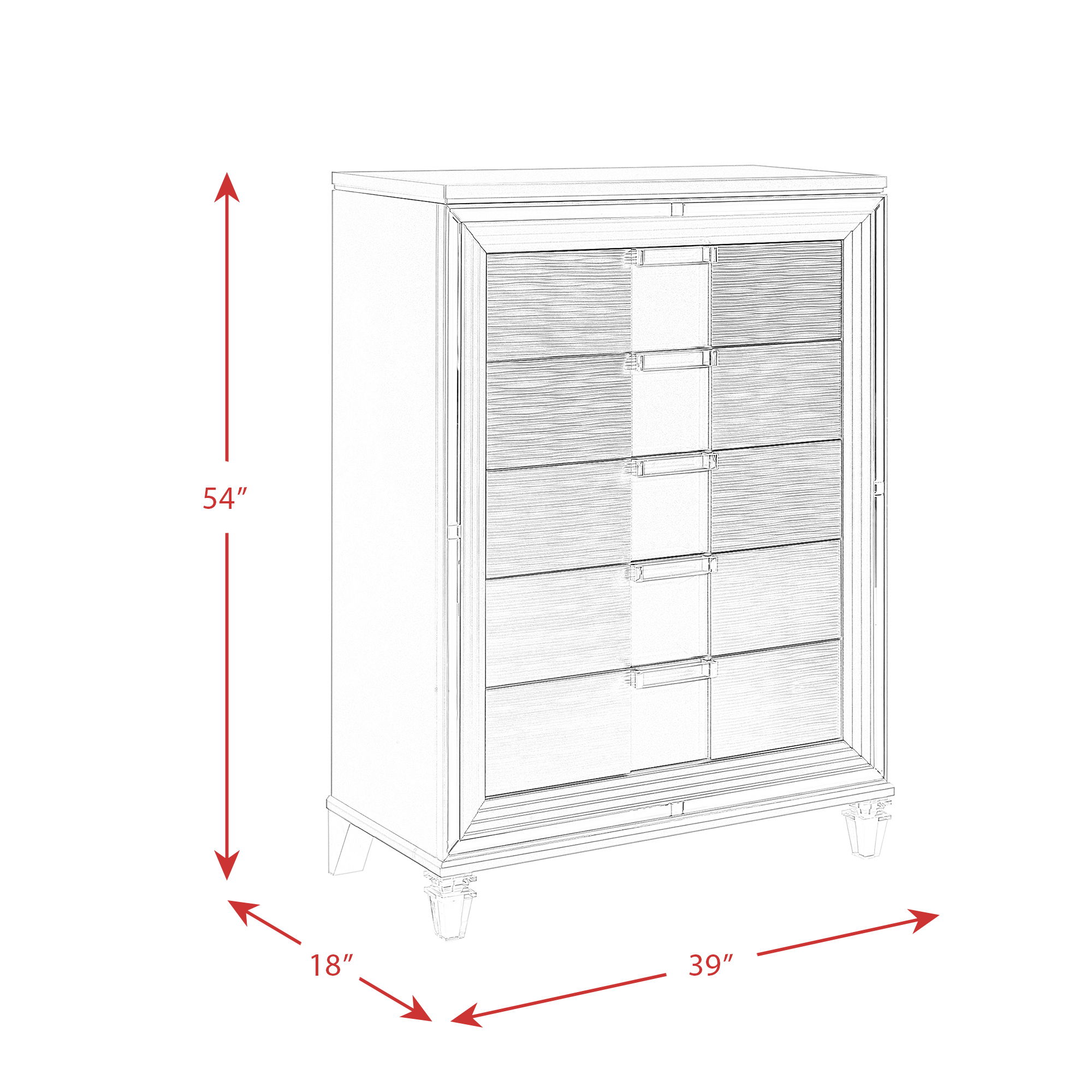 Twenty Nine - Chest - White