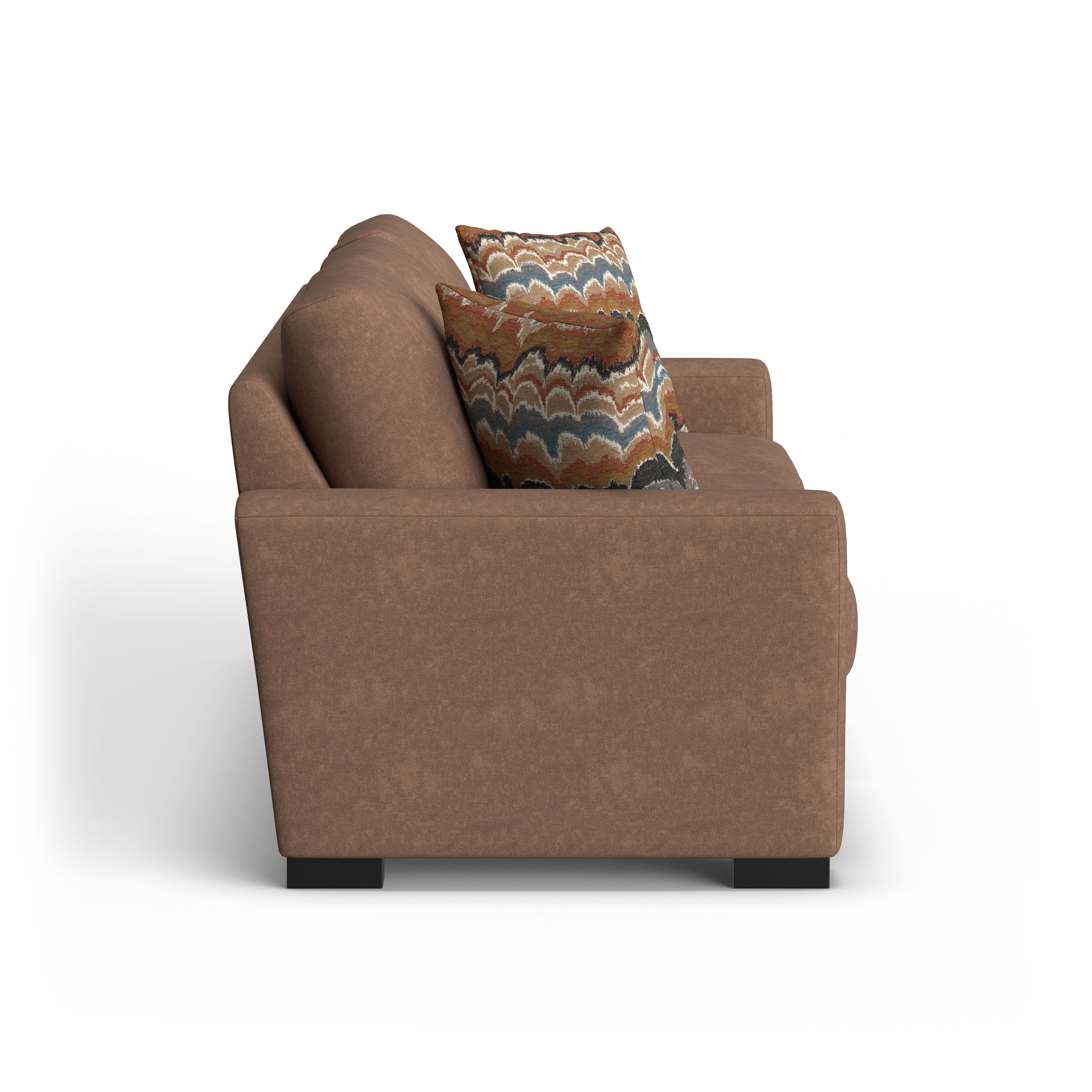 Oliver - Fabric Sofa, light brown, view 6