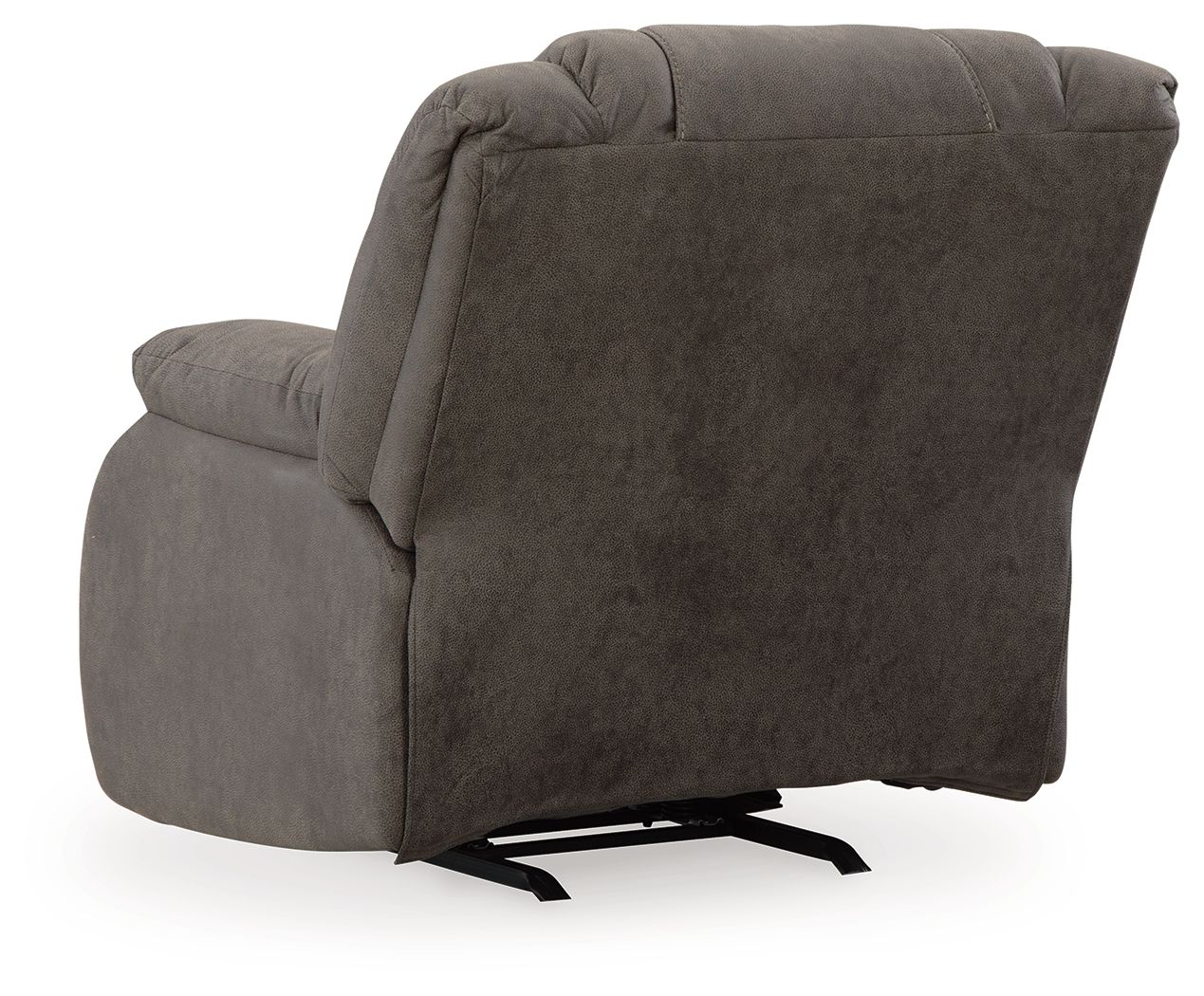 Ashley Furniture First Base - Rocker Recliner - Gunmetal - Image 6