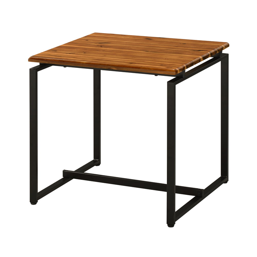Jurgen - 3 Piece Coffee & End Set - Oak & Black, black, view 4