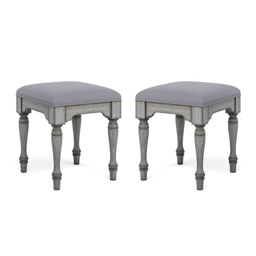 Plymouth - Ottoman (Set of 2) - Gray, gray