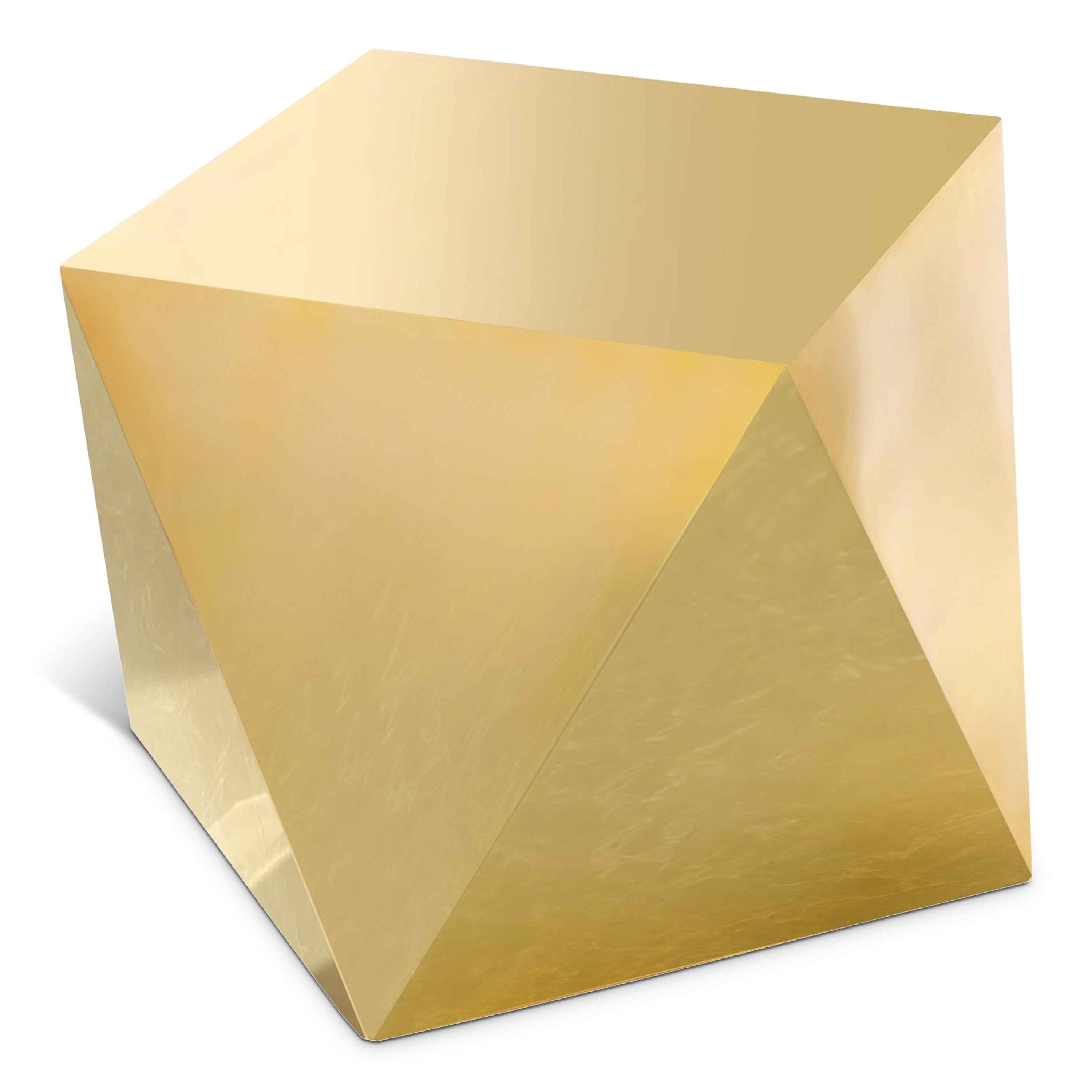 Gemma - End Table - Gold