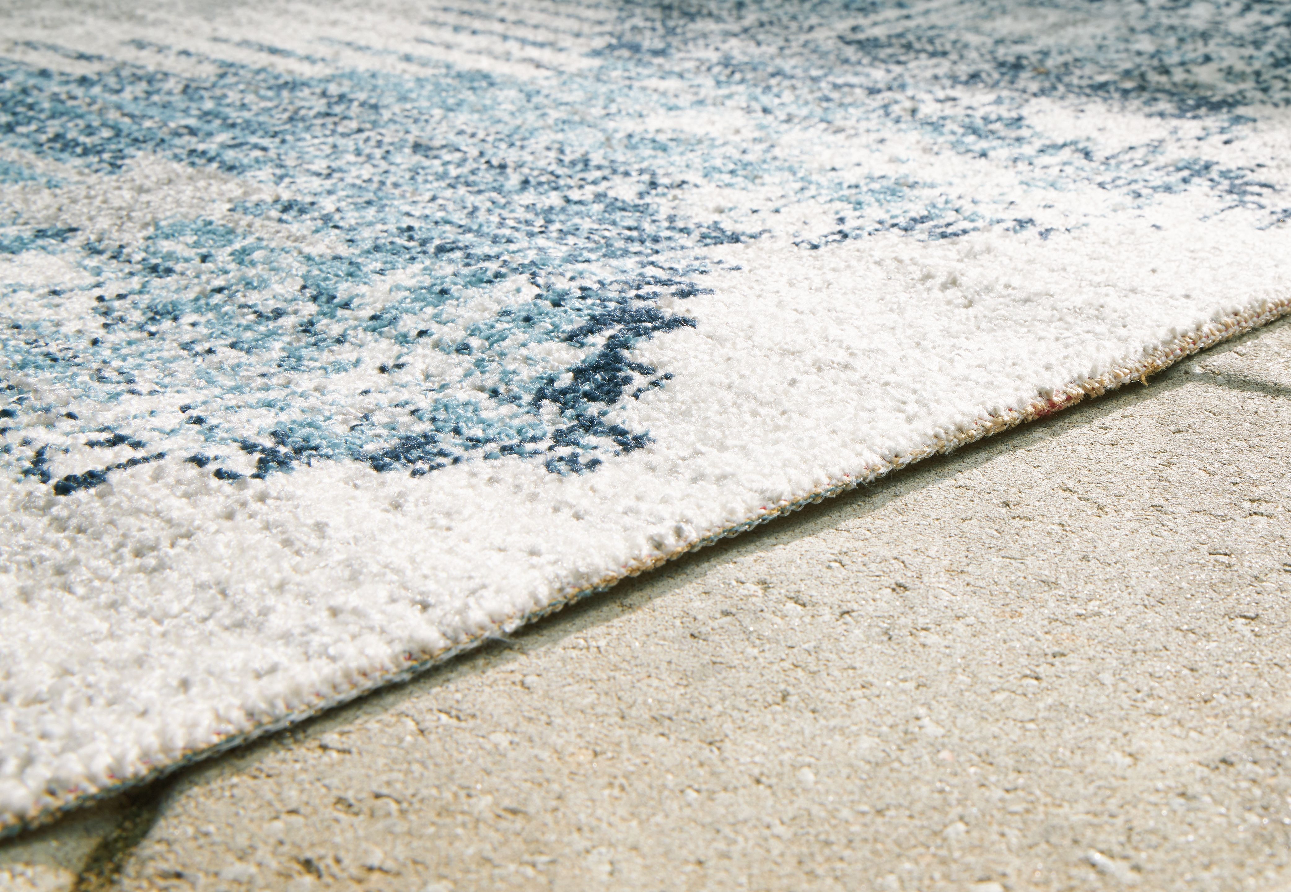 Daddridge - 8' x 10' Rug - Blue / Gray / Ivory