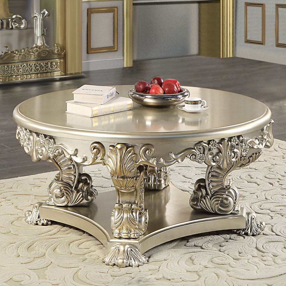 Sorina - Coffee Table - Antique Gold, beige, view 5