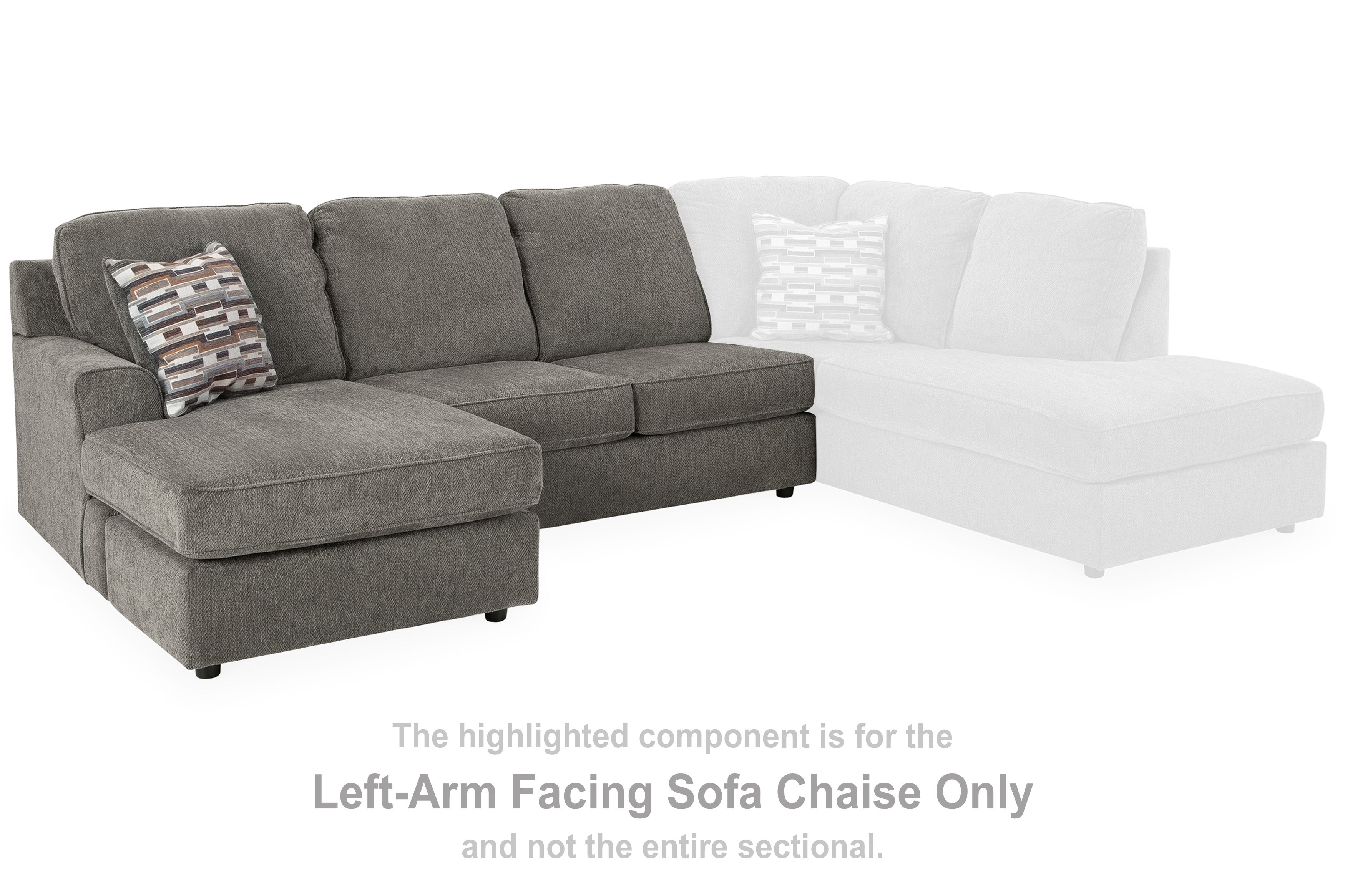 O'Phannon - LAF Sofa Chaise - Putty