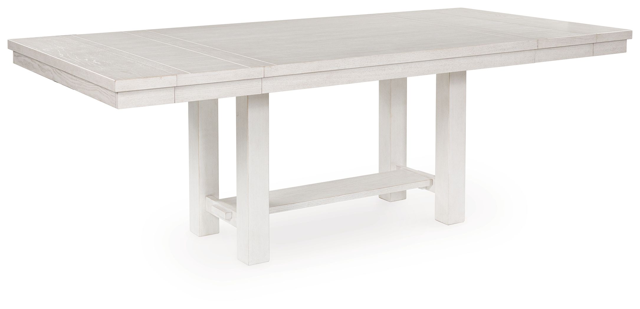 Robbinsdale - 7 Pc. - Rectangular Dining Room Extension Table, 6 Upholstered Side Chairs - Antique White