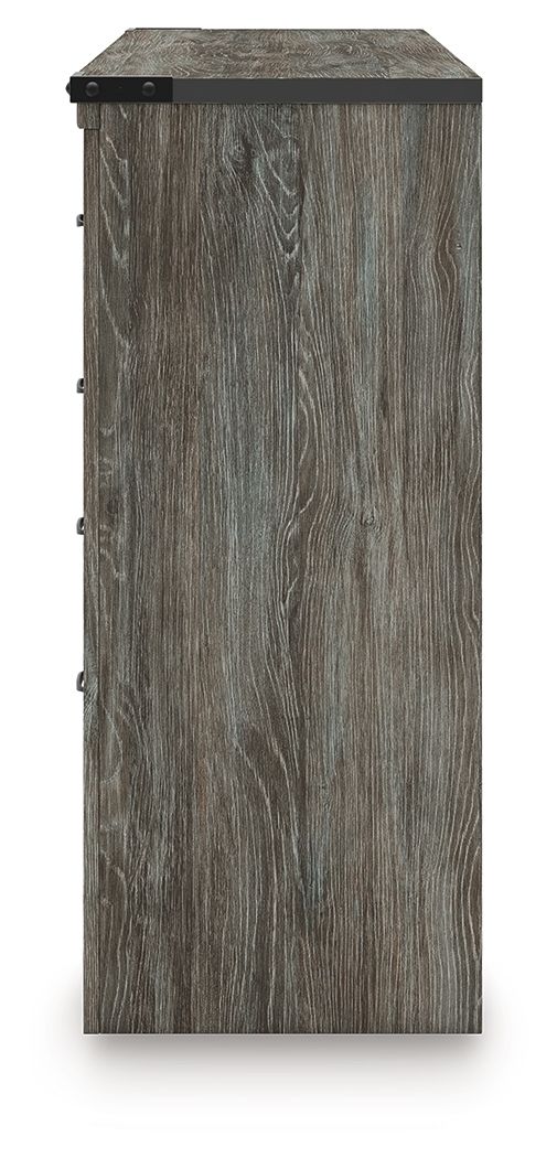 Ashley Furniture Frandern - Six Drawer Dresser - Gray - Image 5