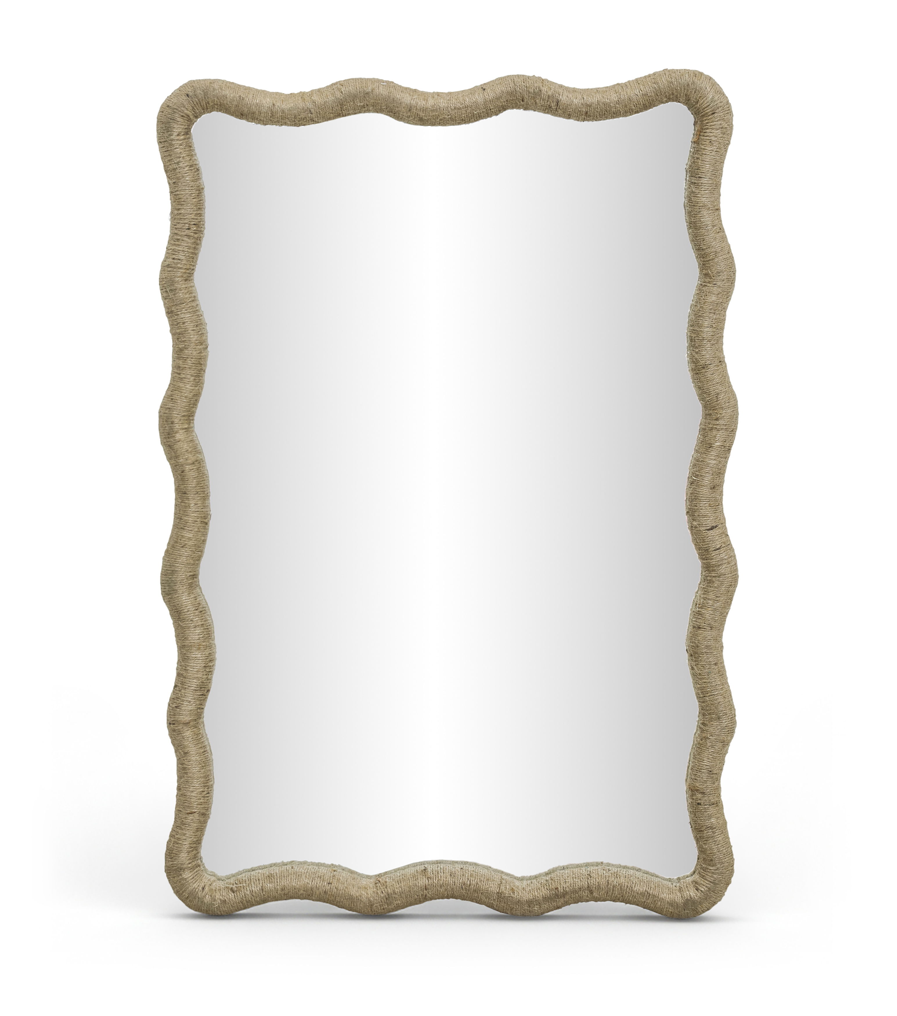 Meadow - Jute Rope Framed Mirror - Natural