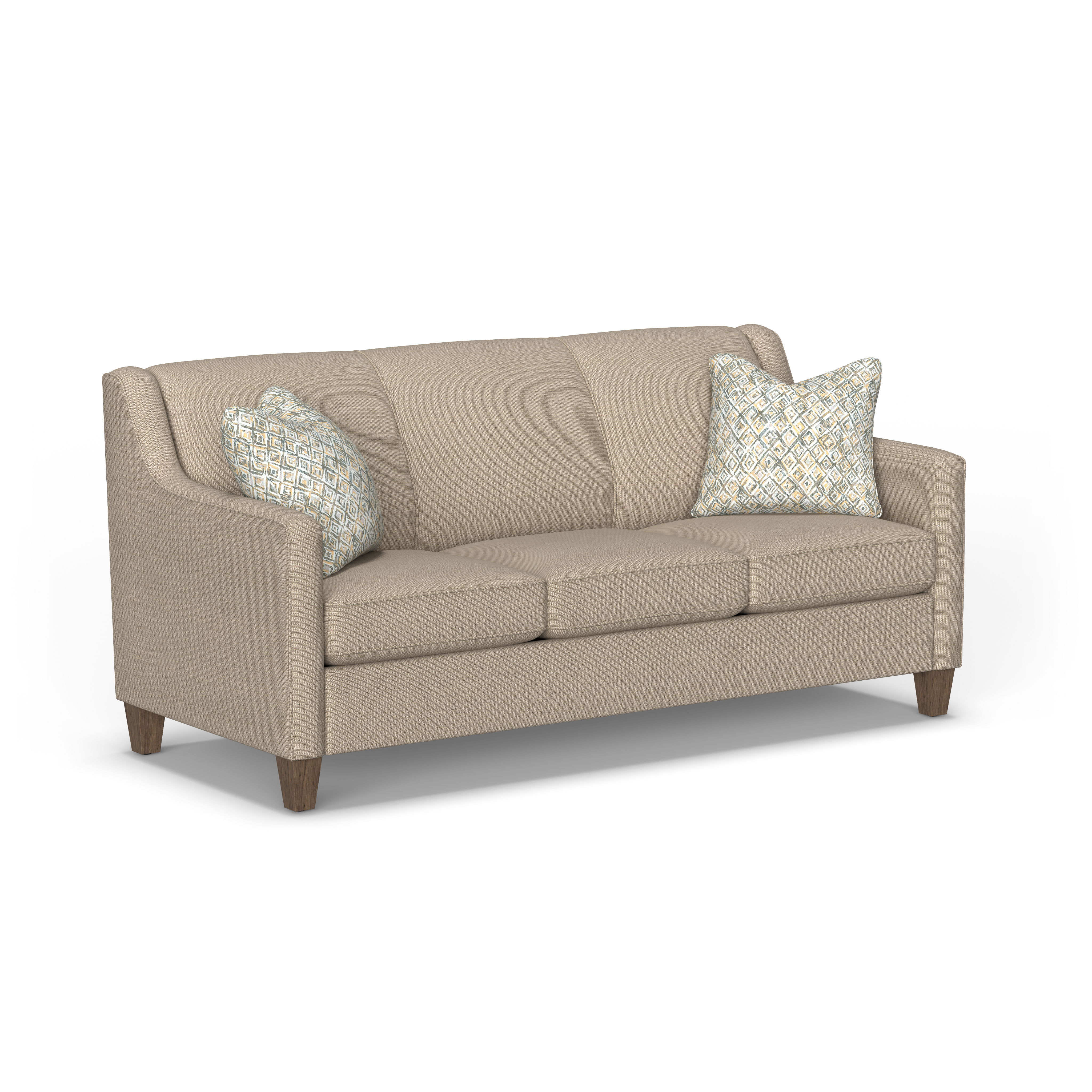 Holly - Fabric Sofa, orange, view 2