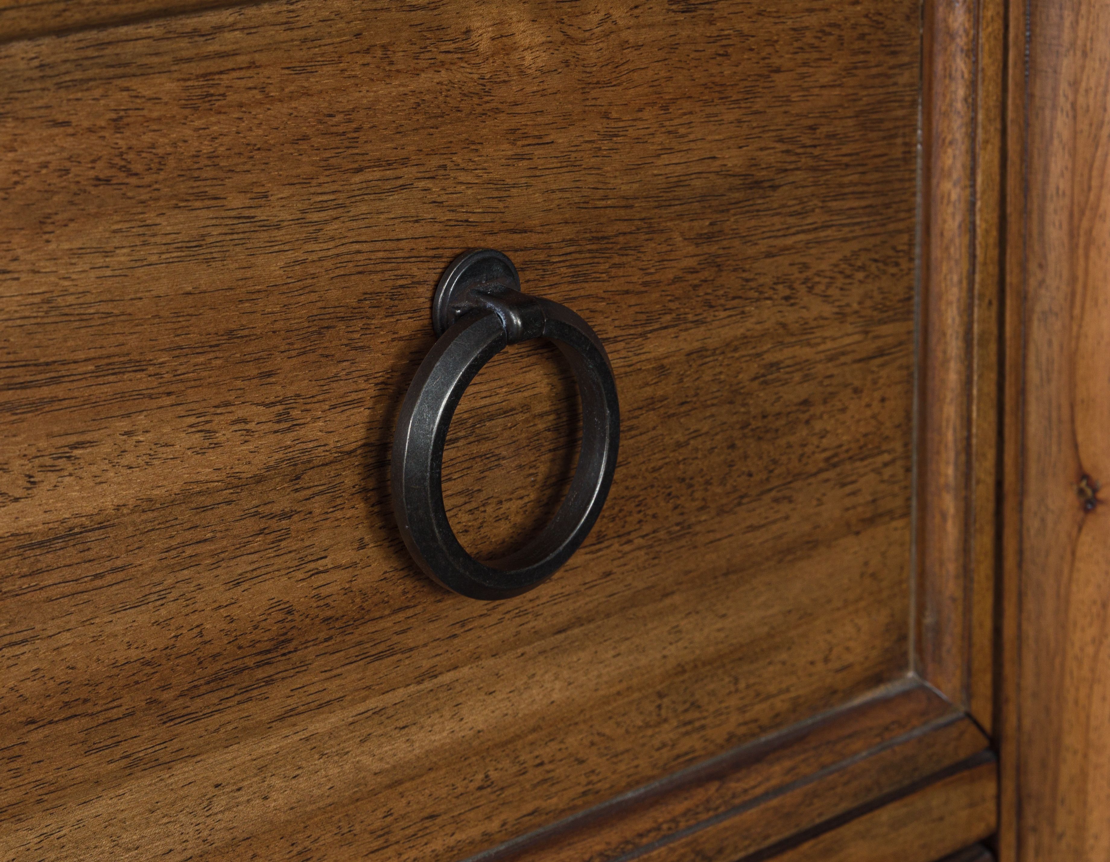 Rowlenstown - Dresser And Mirror - Brown