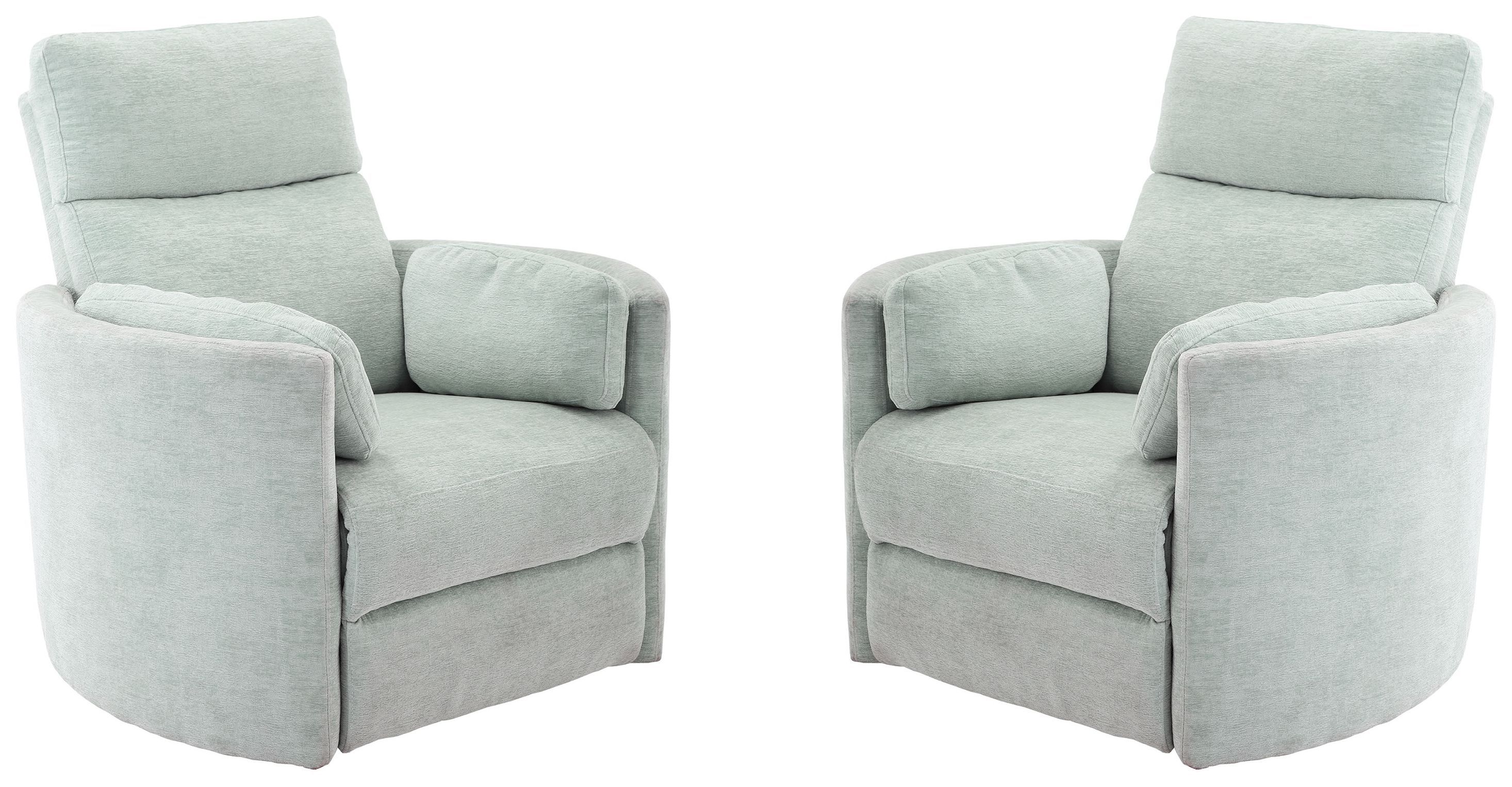 Parker House Radius - Power Swivel Glider Recliner (Set of 2) - Windstream
