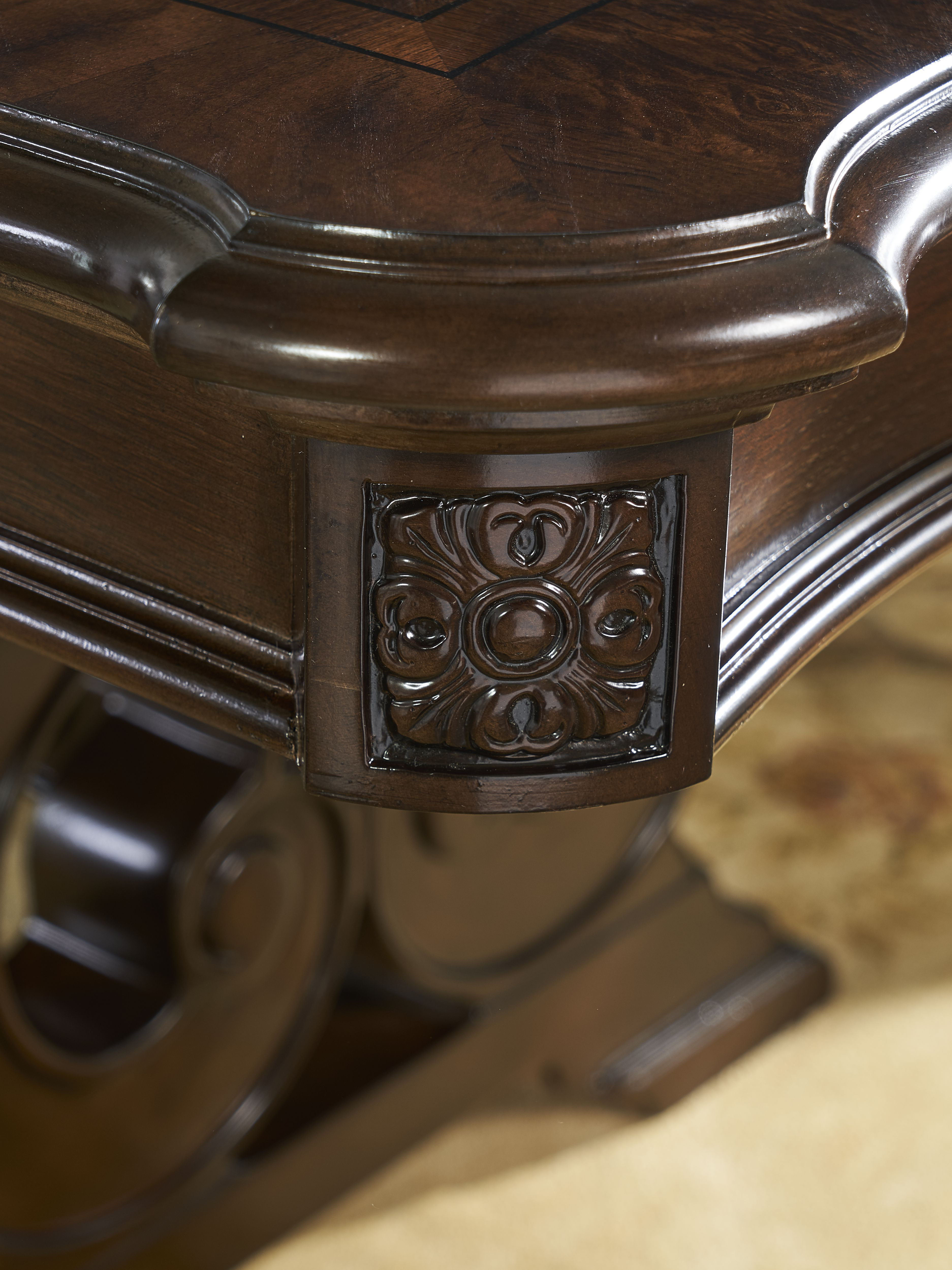 Royale - Table Base - Dark Brown