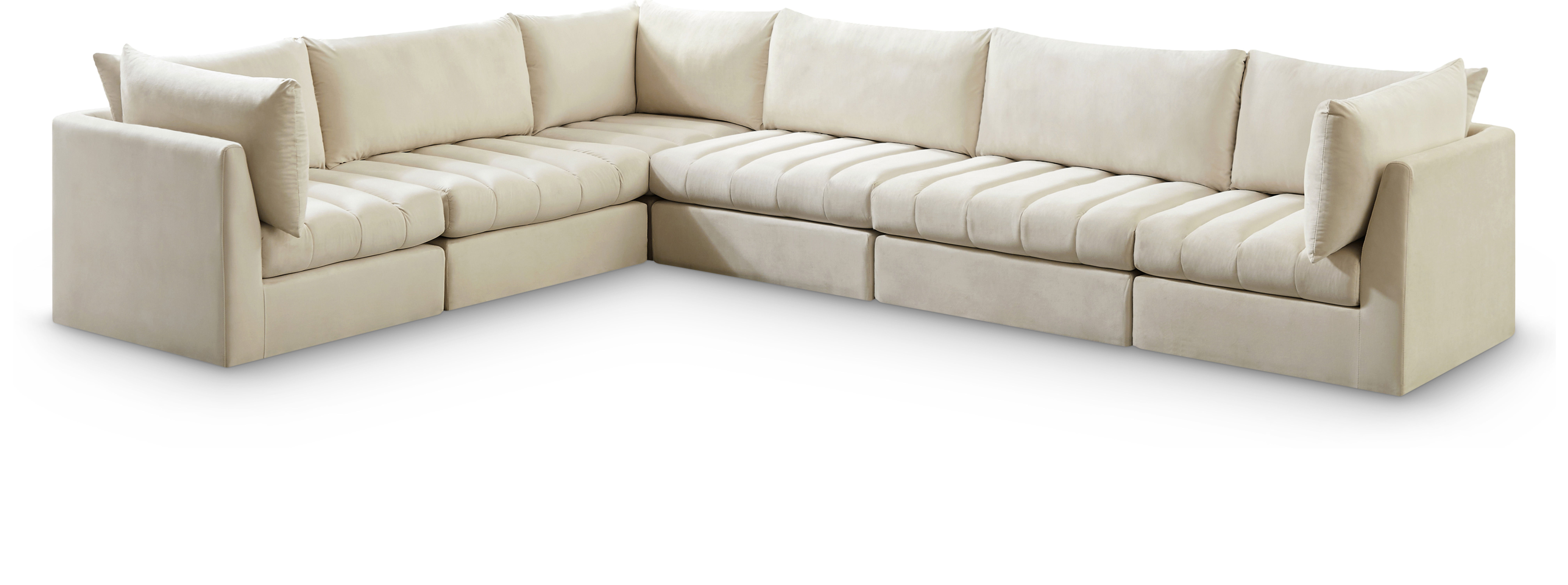 Jacob - Modular Sectional 6 Piece - Cream