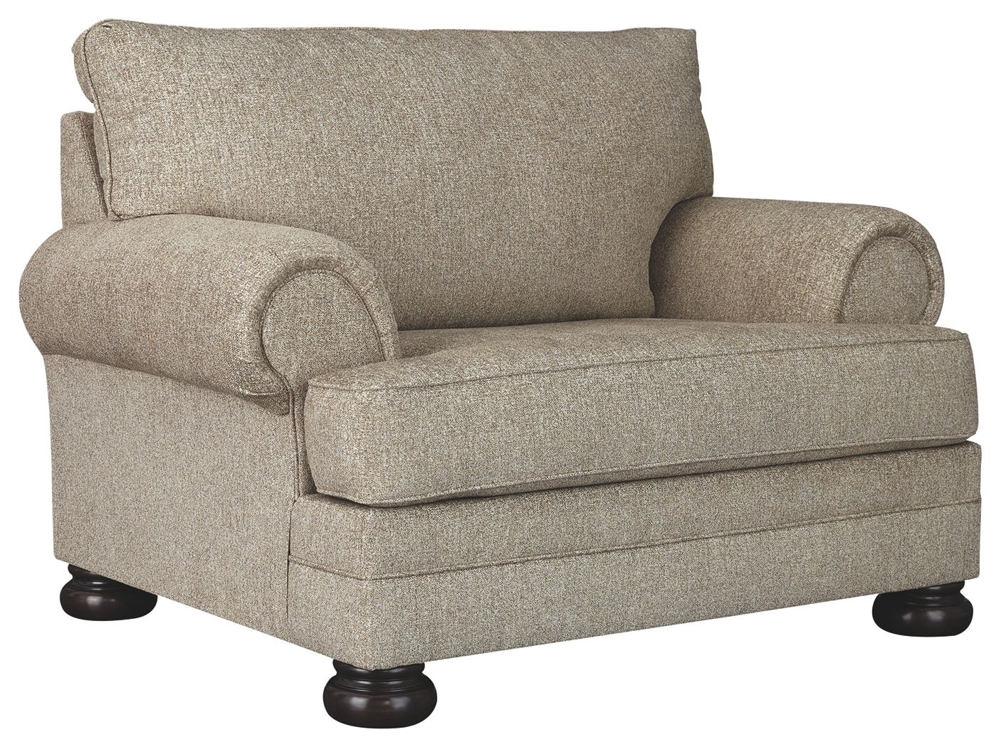 Ashley Kananwood Chair and a Half - Oatmeal