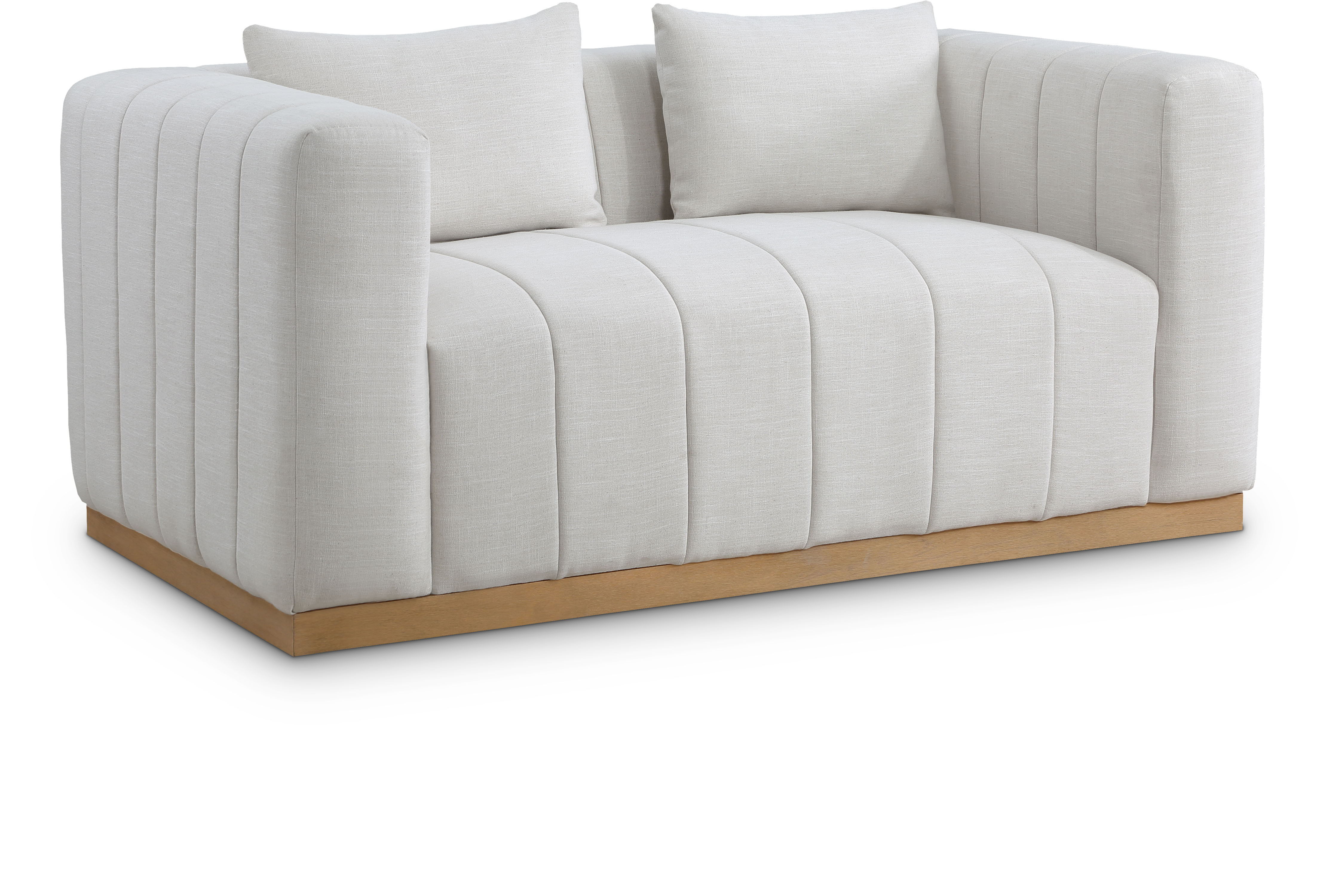 Lucia - Loveseat - Cream