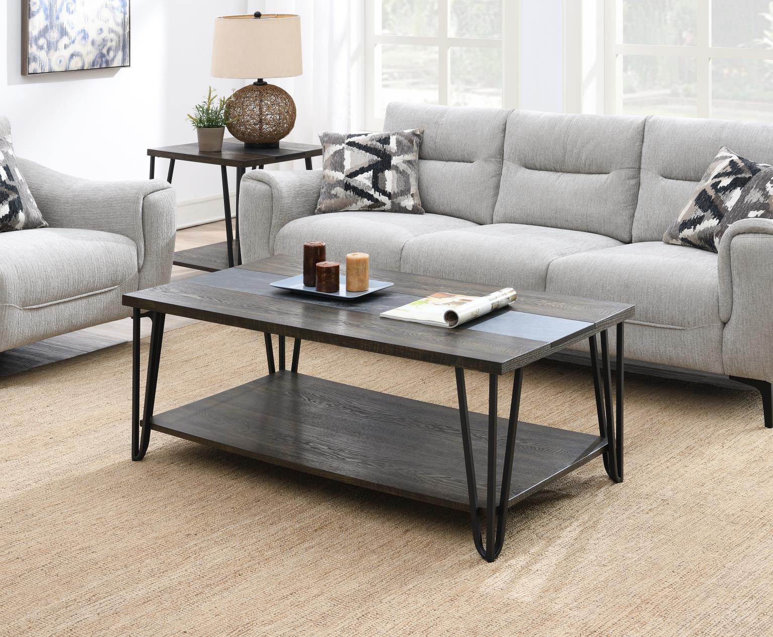 T114 - Coffee Table - Dark Brown