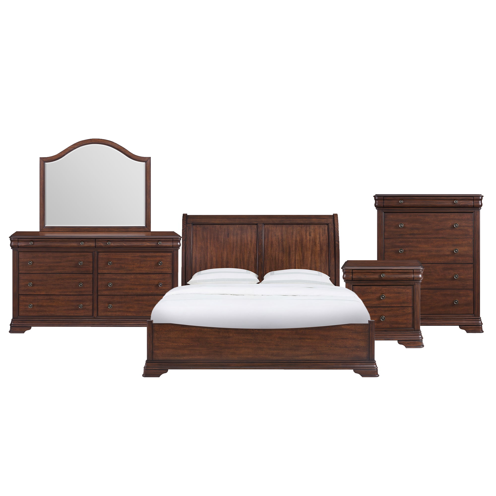 King · 5 Pc · Bedroom Set