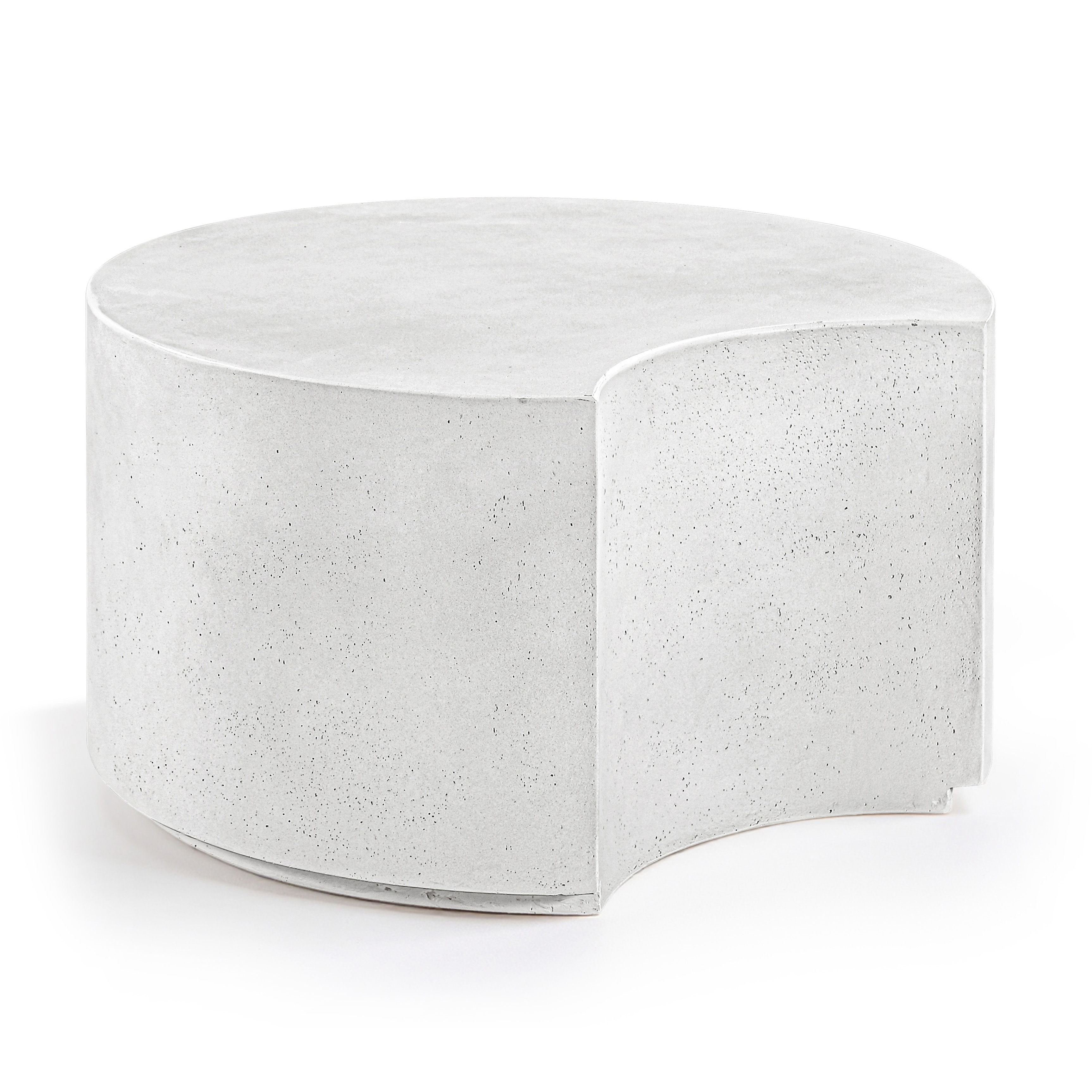 Imperia - Concrete Indoor/Outdoor Coffee Table - White