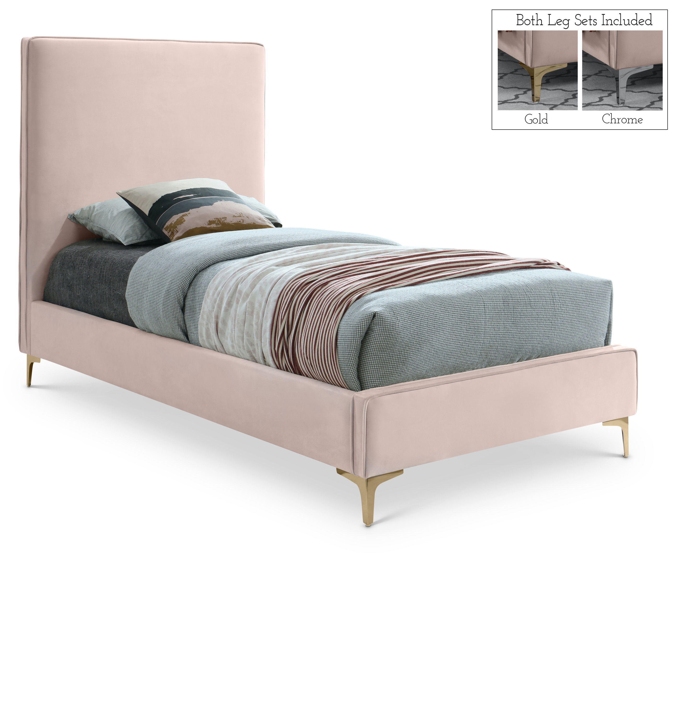 Geri - Twin Bed - Pink