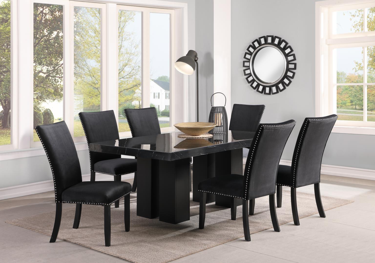 7 Pc · Table, 6 Chairs
