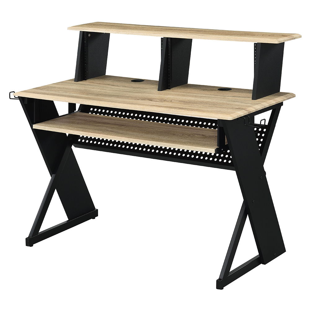 Humanity - Music Desk - Natural & Black, beige, view 2