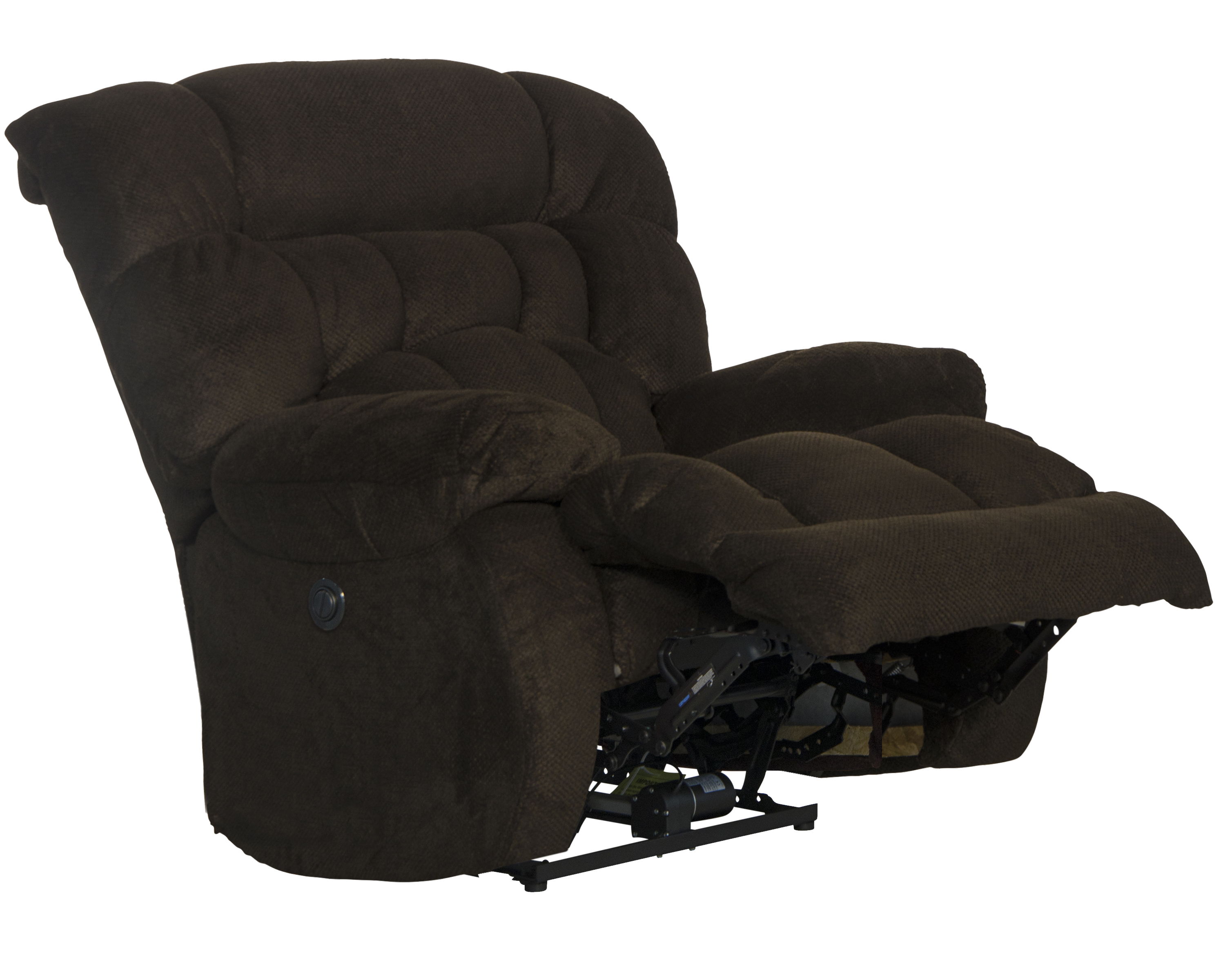 Daly - Power Lay Flat Recliner - Chocolate