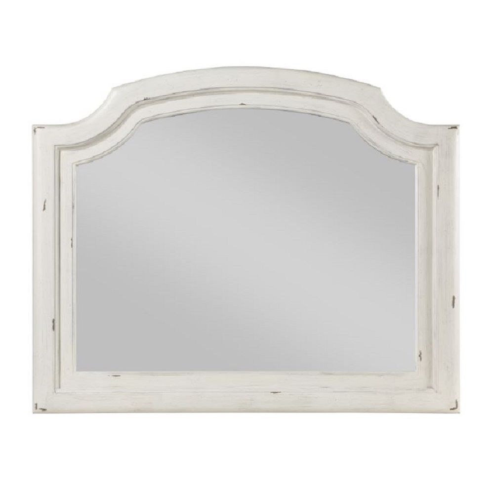 Jaqueline - Mirror - Antique White, white, view 2