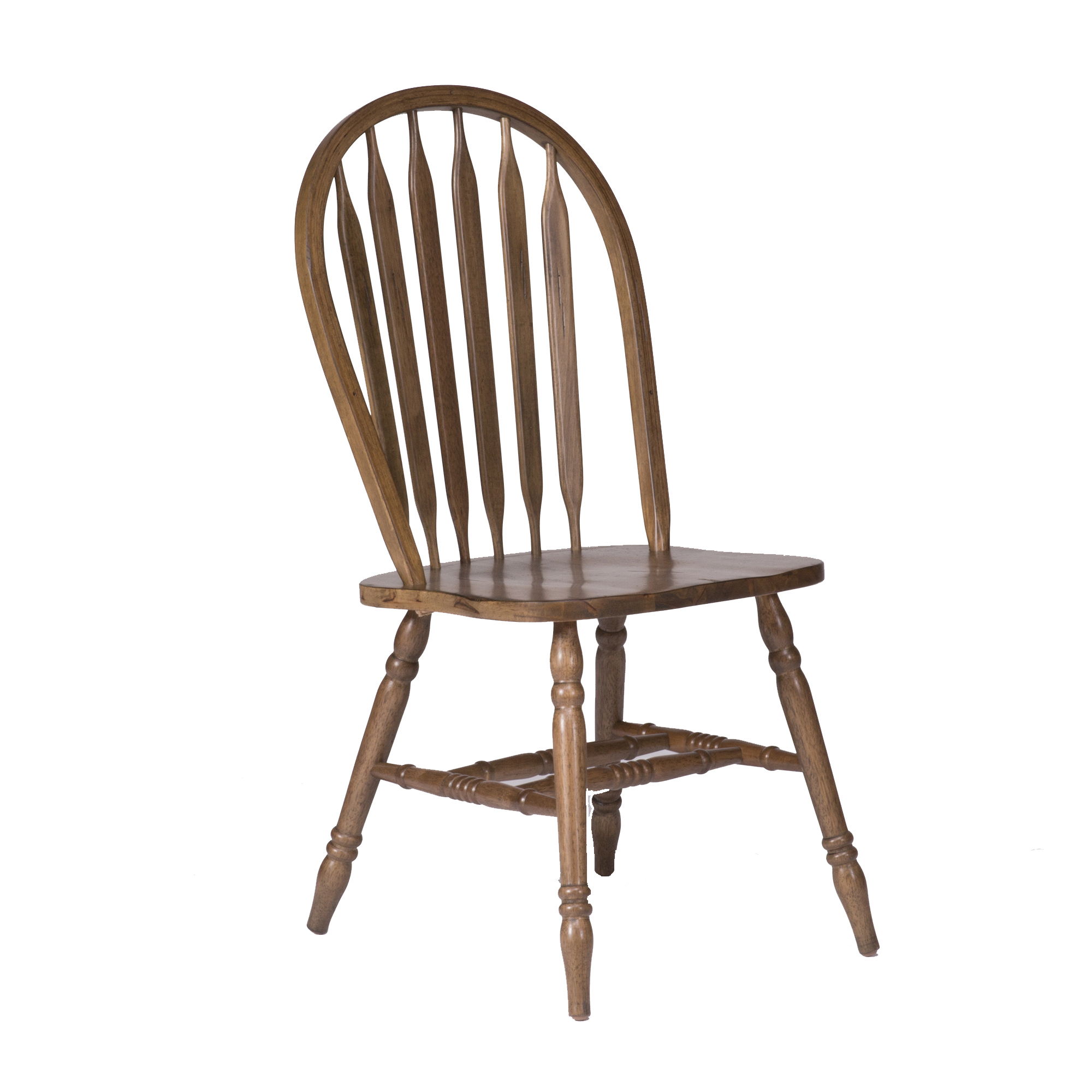 Liberty Furniture Carolina Crossing - Windsor Side Chair - Dark Brown