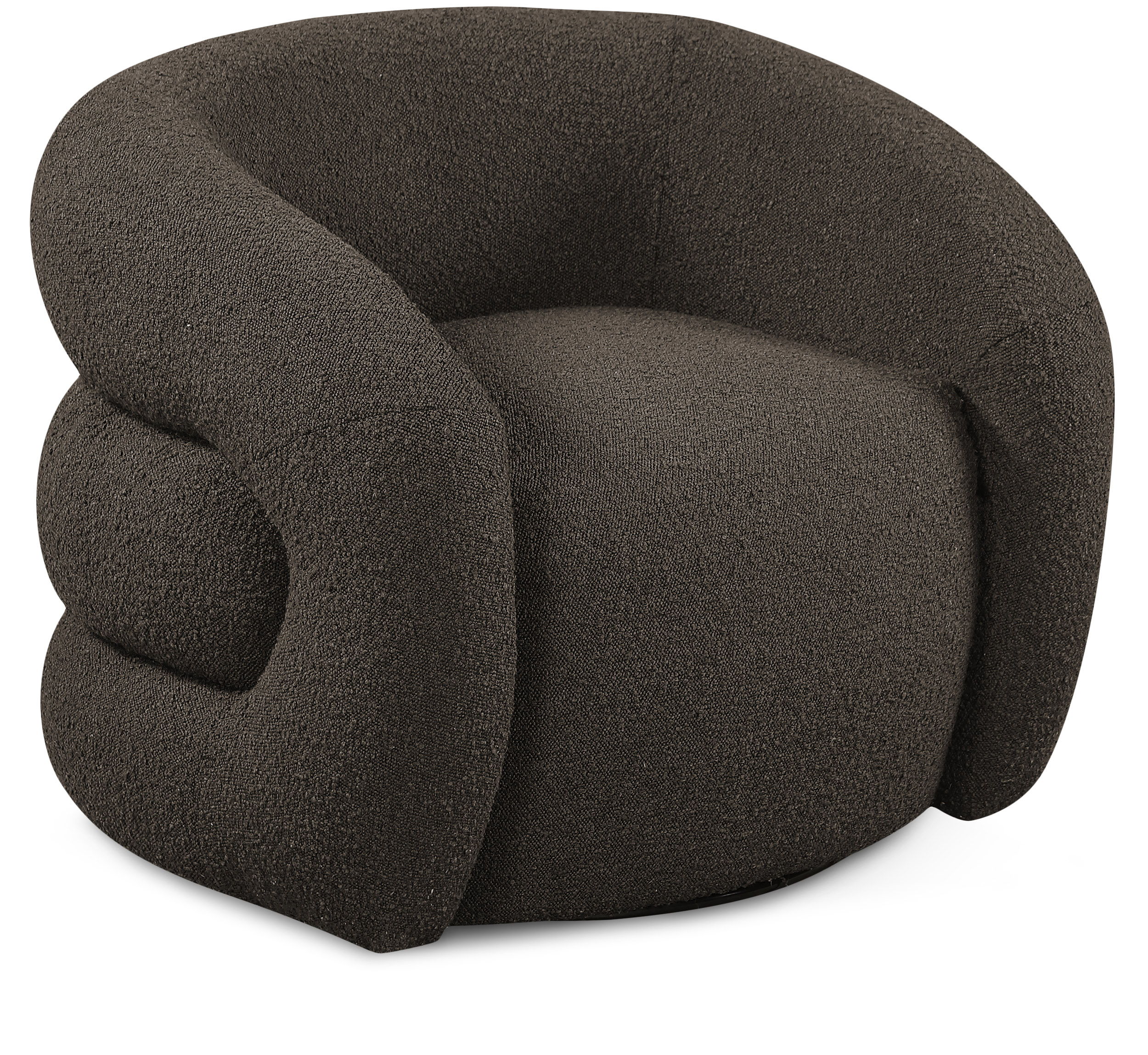 Roxbury - Swivel Accent Chair - Brown