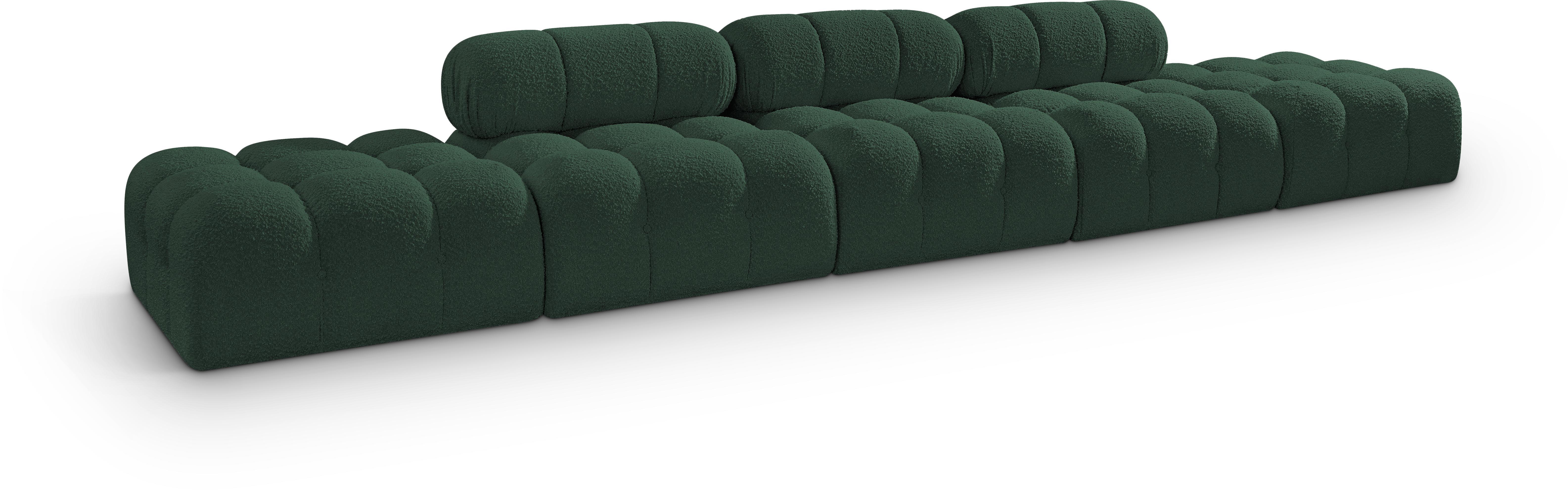 5 Pc · Boucle Fabric 170" Upholstered Modular Sofa