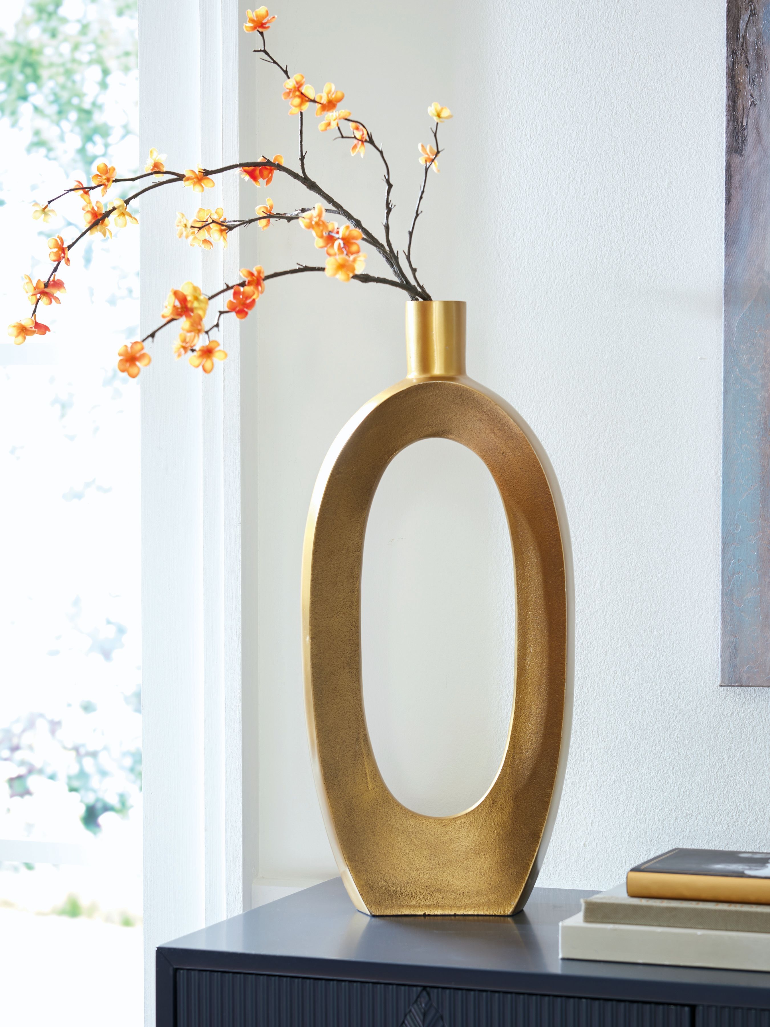 Lawtonville - Vase - 22" - Antique Gold Finish