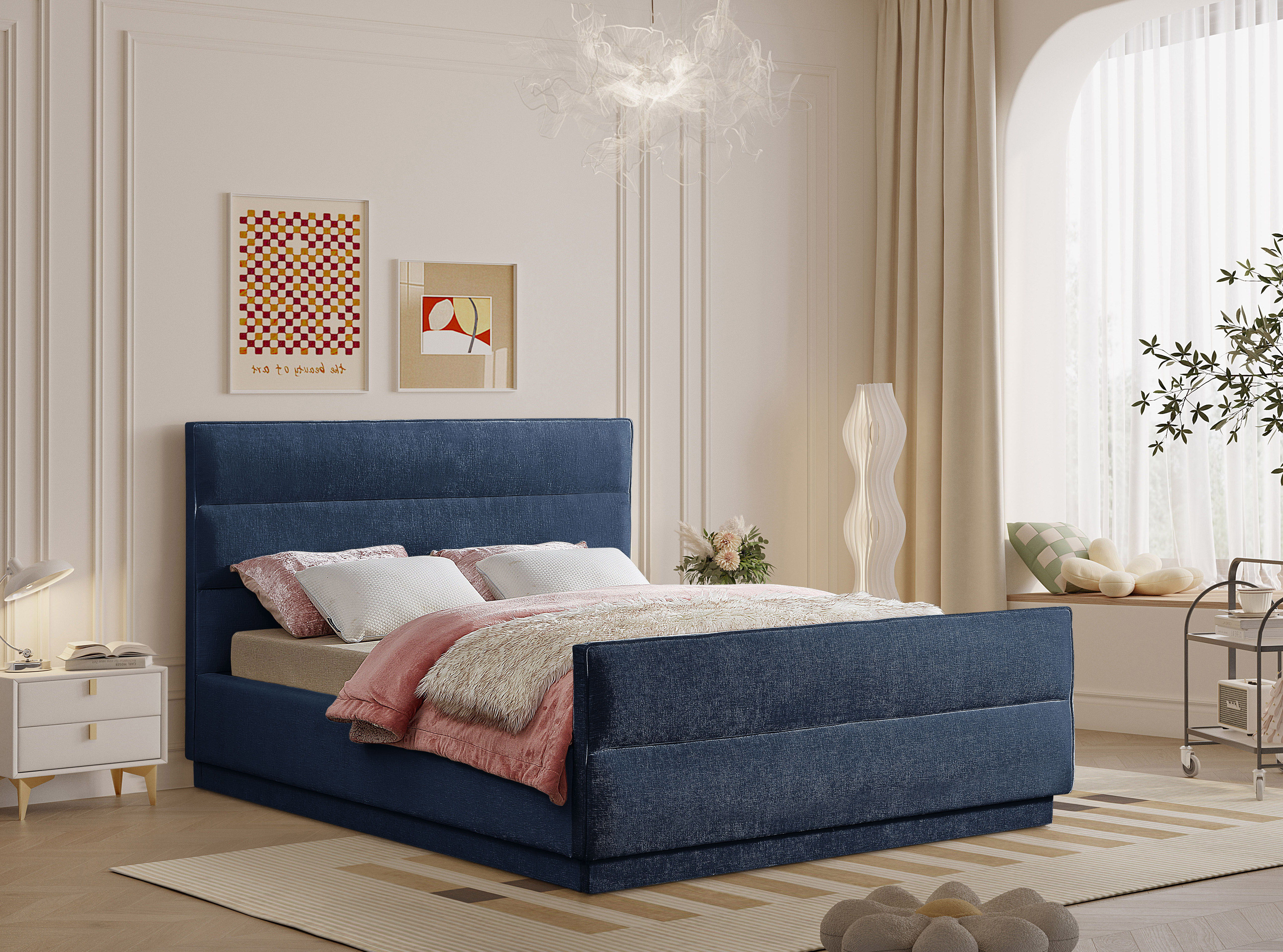 Paxton - Full Bed - Navy