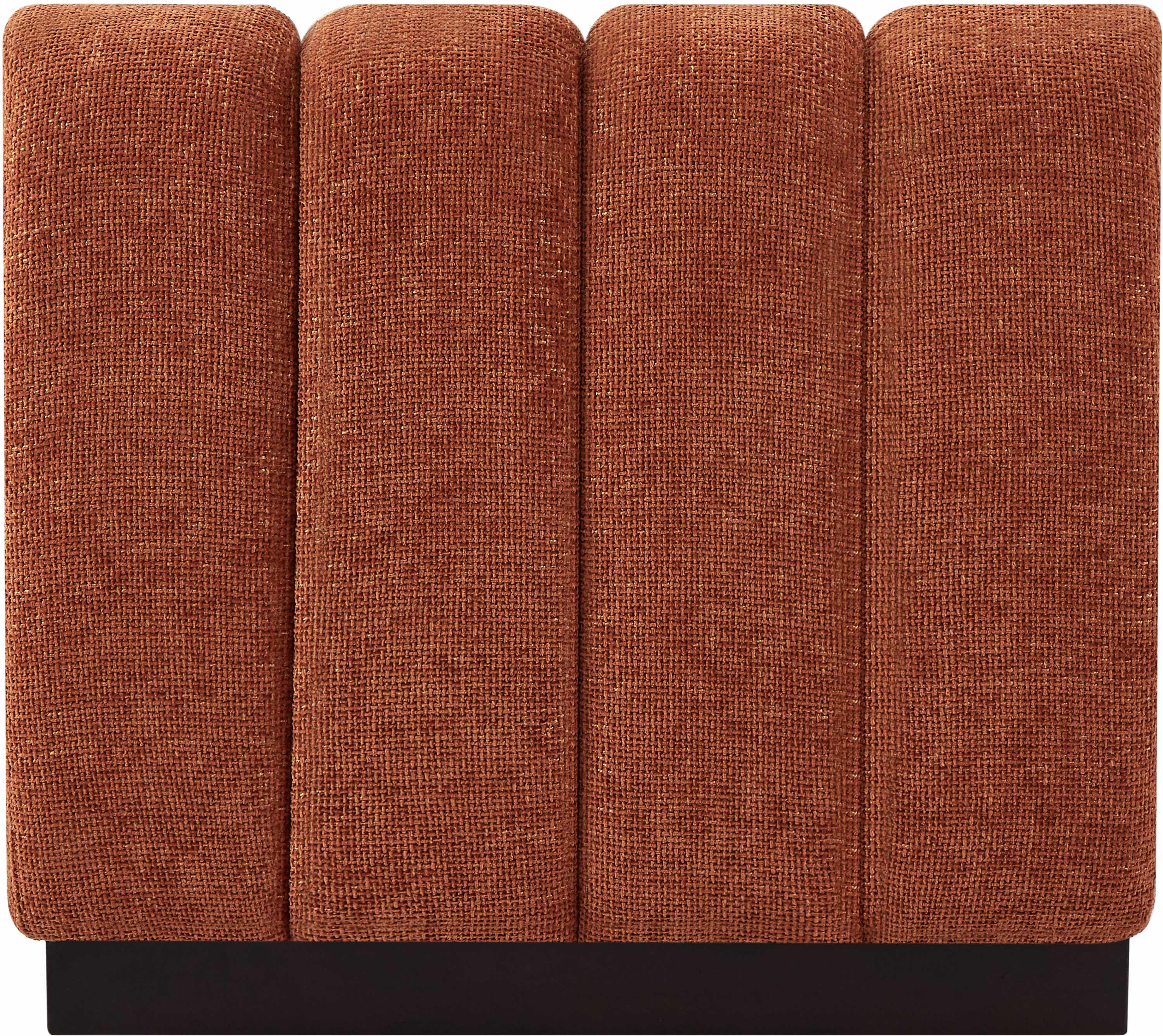 Quinn - Armless Chair - Cognac