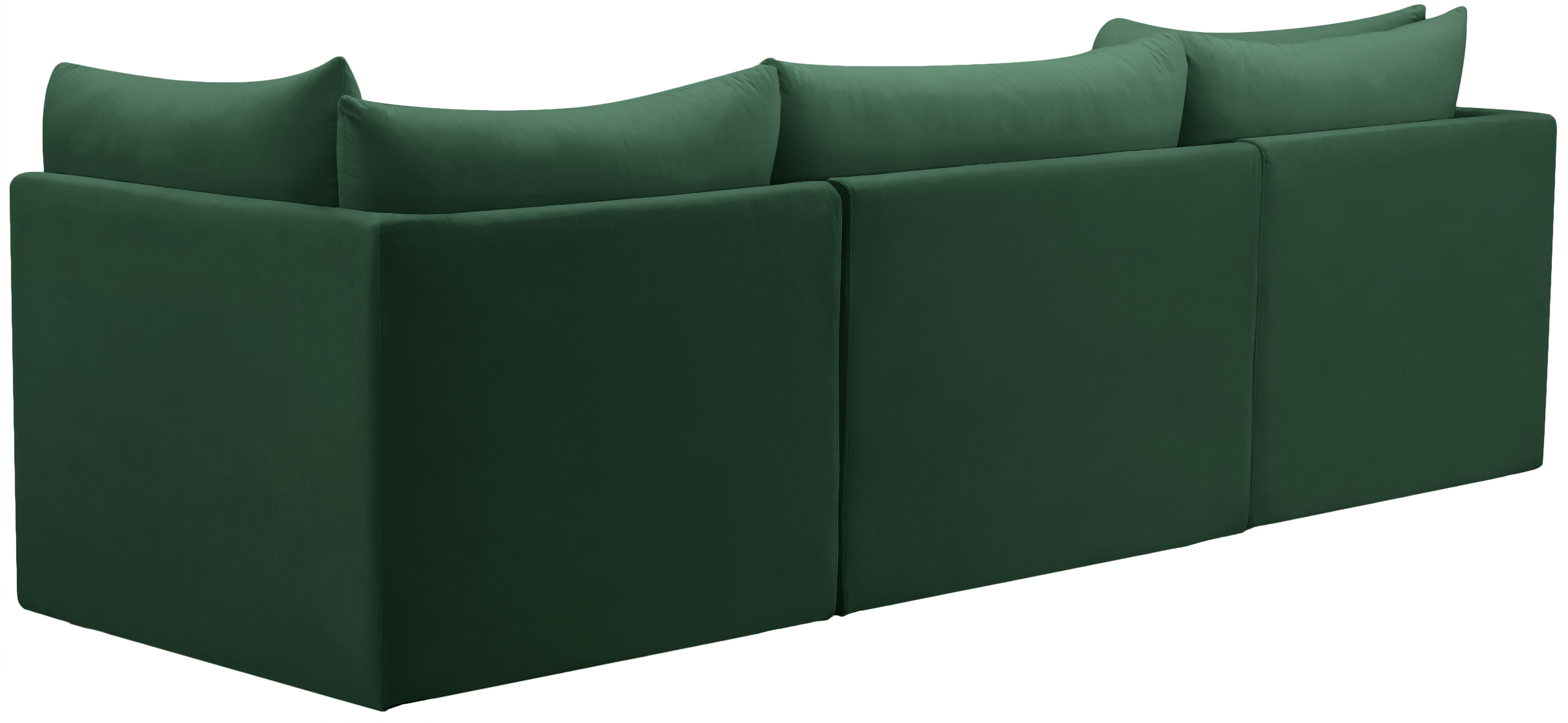 Jacob - Modular 3 Piece Sofa - Green