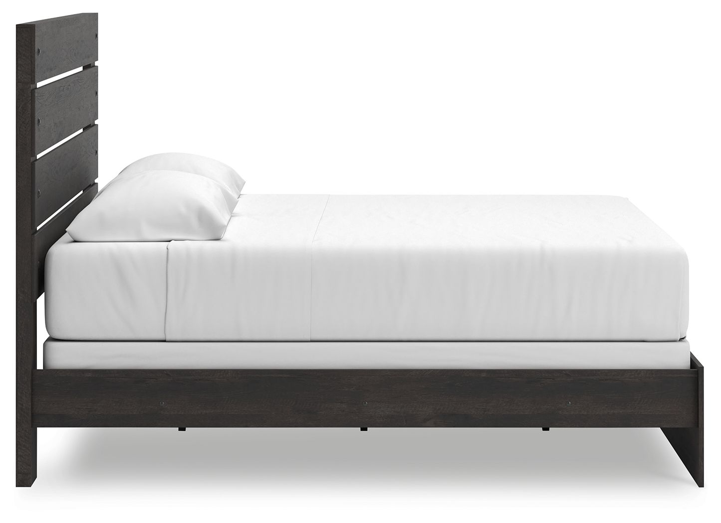 Ashley Furniture Hollivern - King Panel Bed - Dark Gray - Image 9