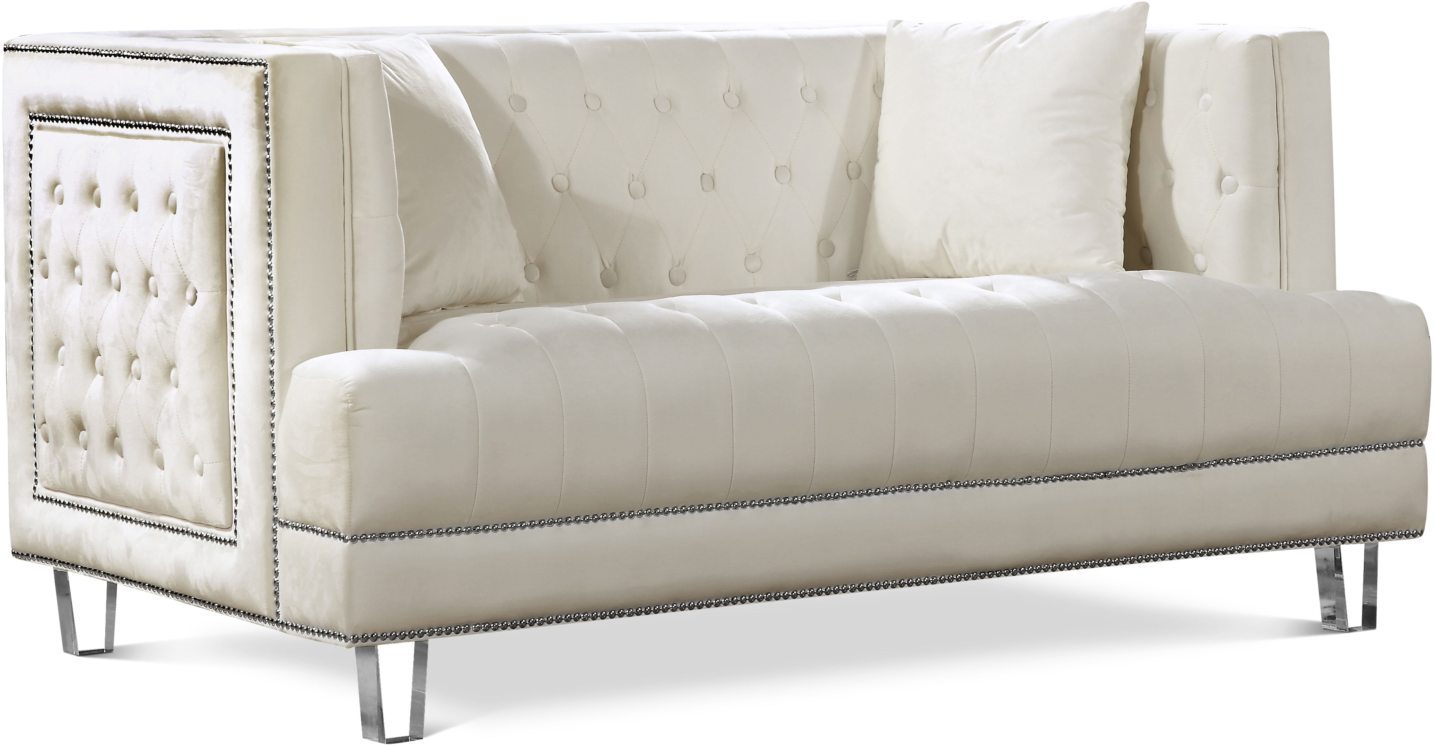 Lucas - Loveseat - Cream