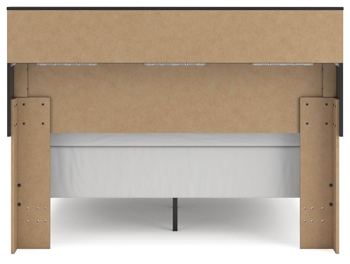 Ashley Furniture Broachmyn - Queen Bookcase Bed - Black / Gray - Image 6
