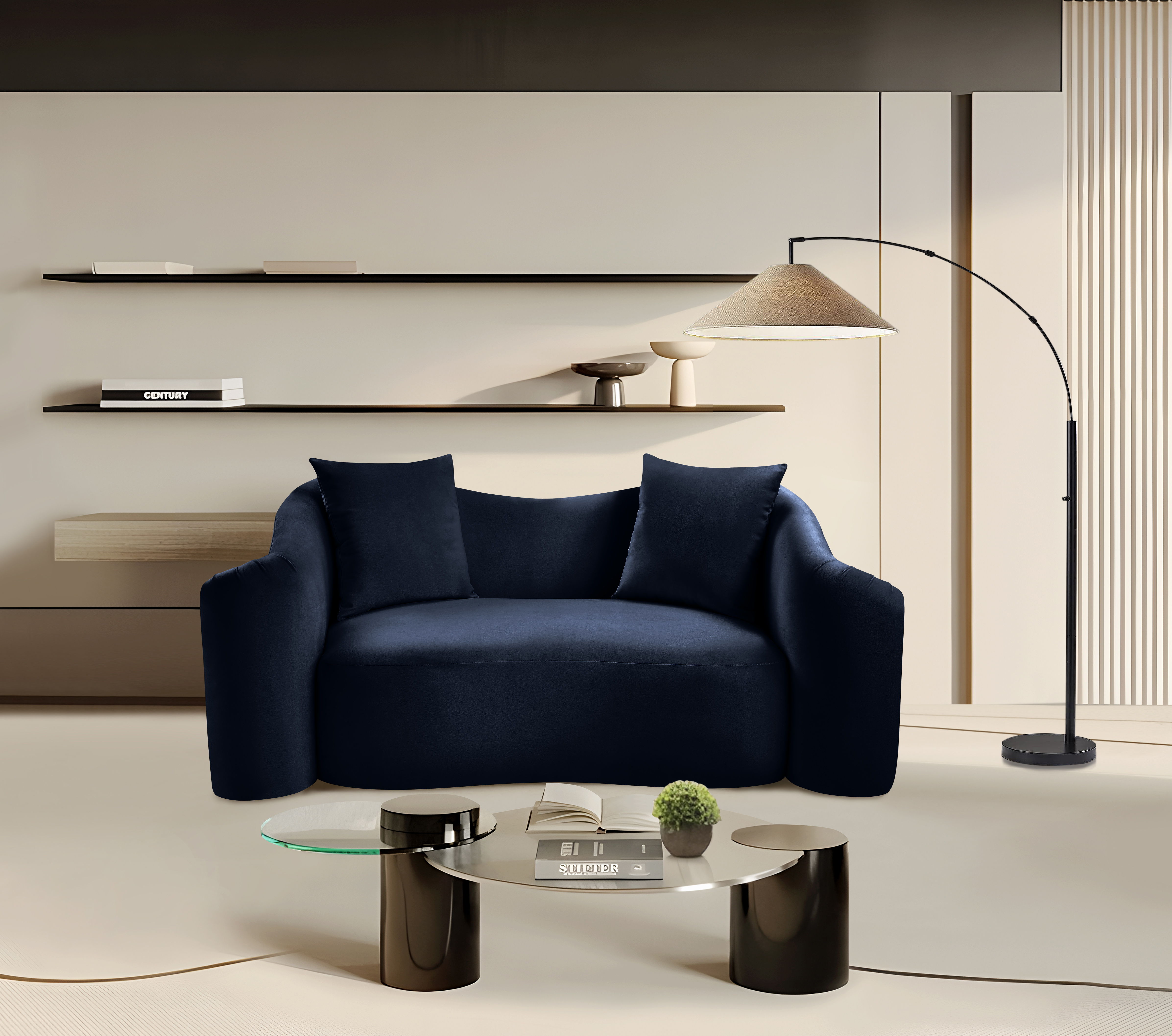 Destin - Loveseat - Navy